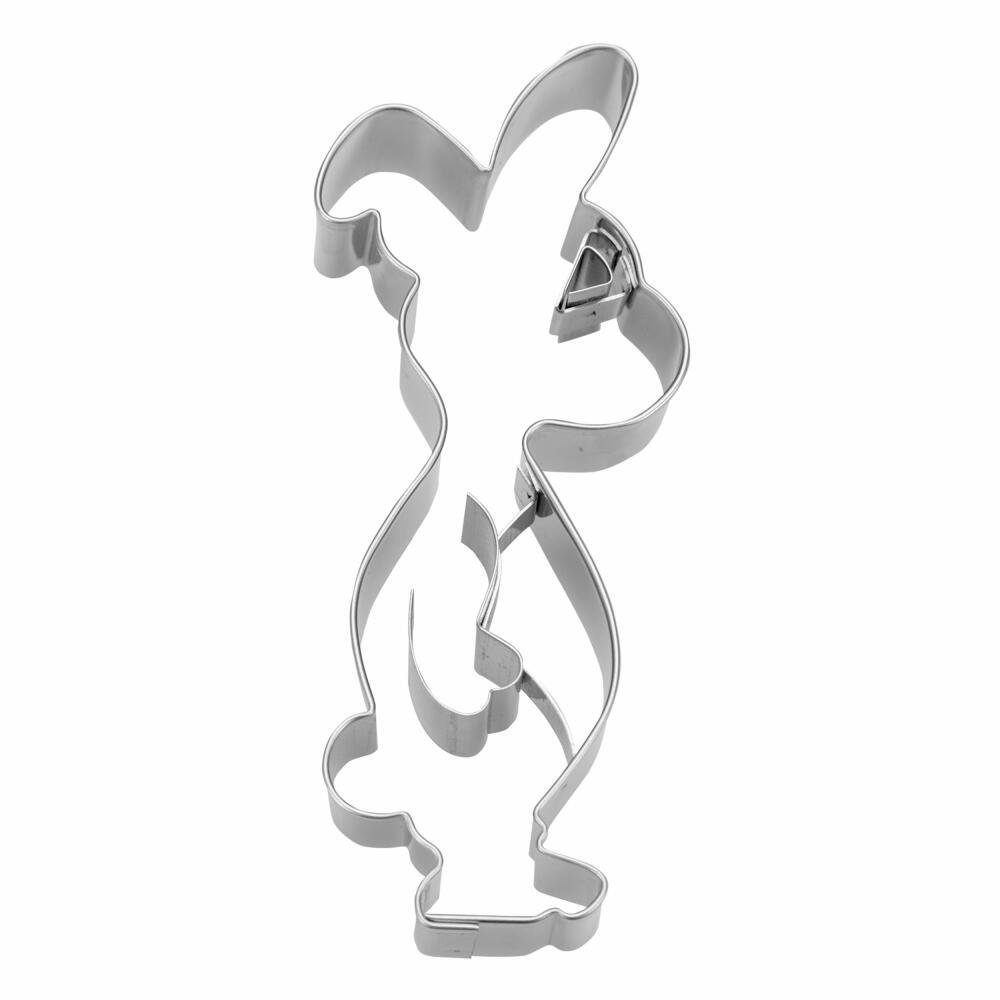 STÄDTER Ausstechform Präge Hase Stehend 9 cm, Edelstahl