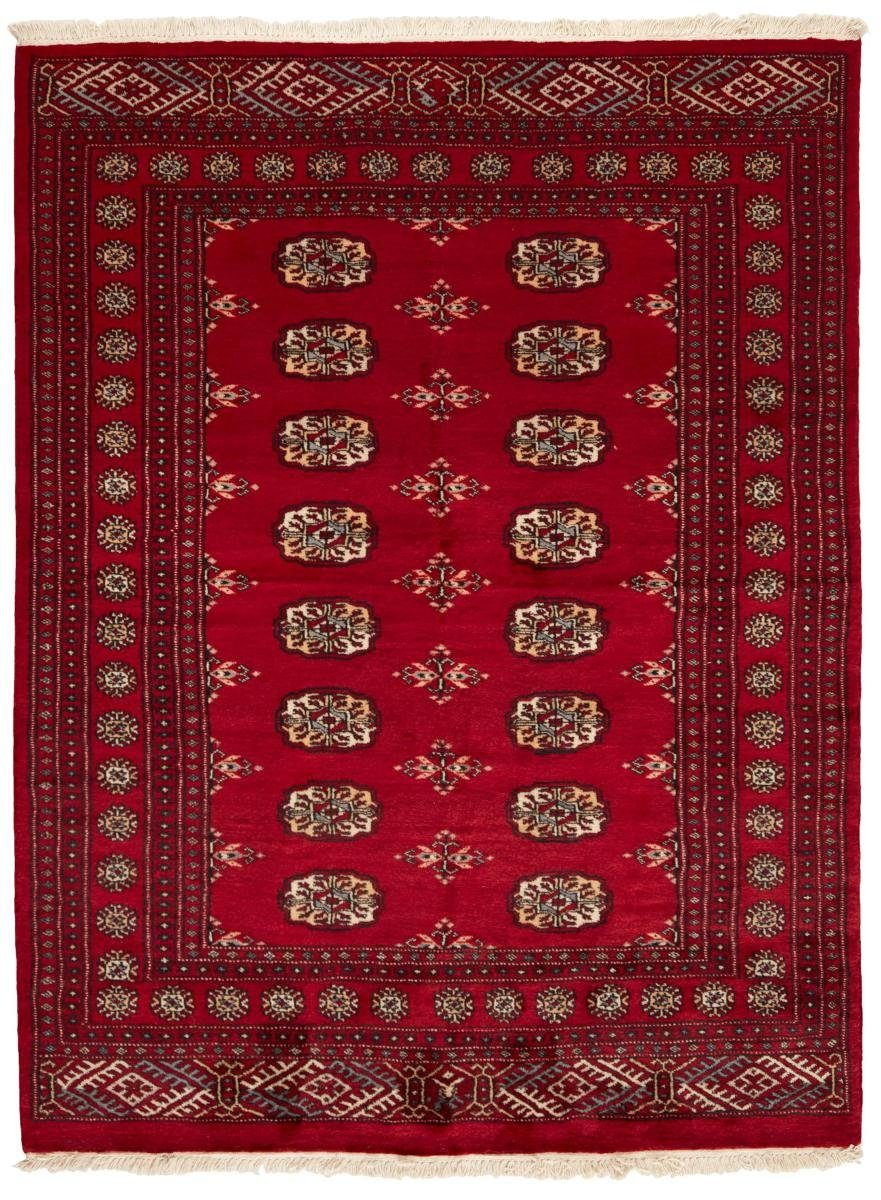 Orientteppich Pakistan Buchara 3ply 138x185 Handgeknüpfter Orientteppich, Nain Trading, rechteckig, Höhe: 8 mm