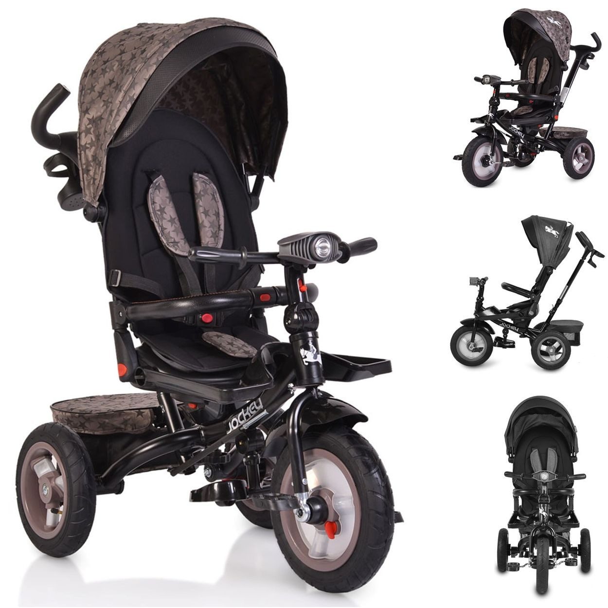 Byox Dreirad Tricycle, Dreirad Jockey, Gummireifen günstig online kaufen
