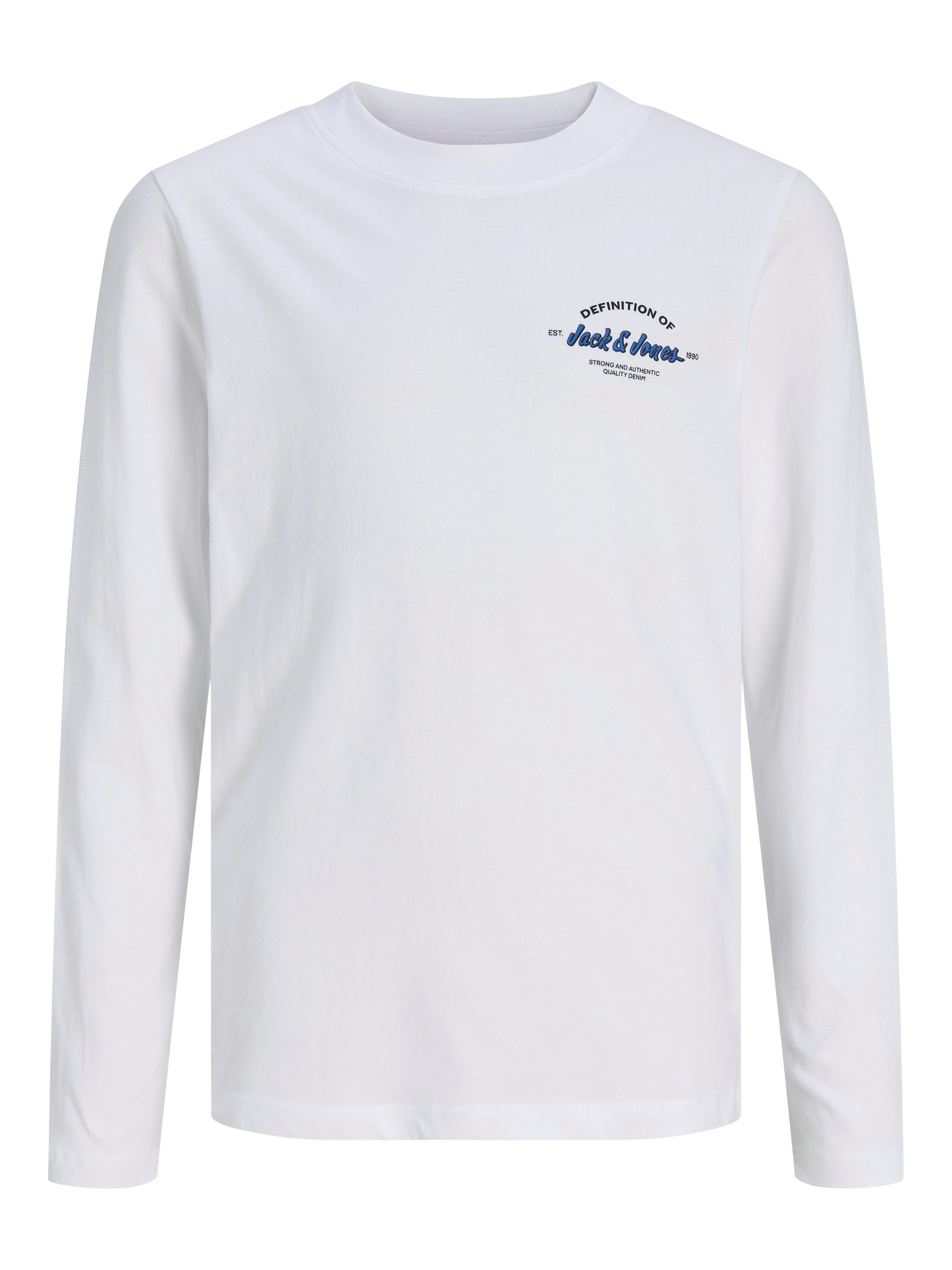 Langarmshirt JJBRANDON TEE LS CREW NECK JNR