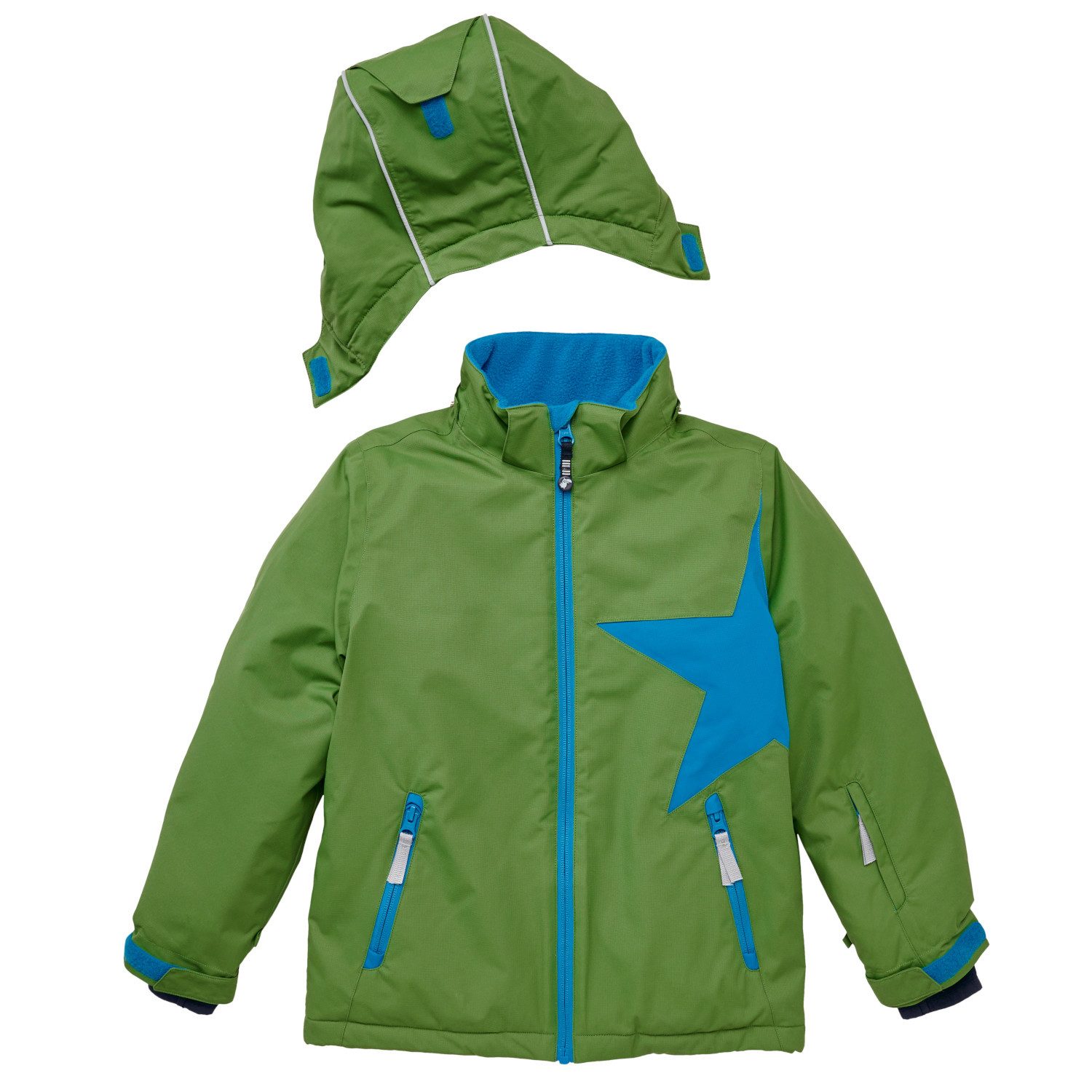 JAKO-O Outdoorjacke JAKO-O Winterjacke Skijacke Kinder Jungen Mädchen waldgrün RECCO-Rettungssystem