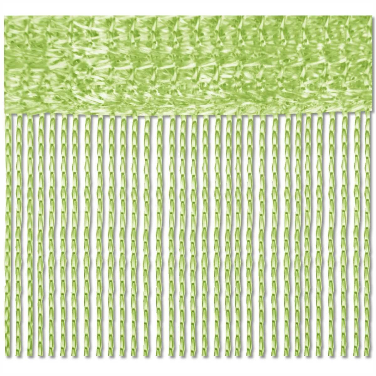 Bestlivings Fadenvorhang (1 St), Stangendurchzug, halbtransparent, Fadengardine mit Stangendurchzug 90x240cm (BxL), Insektenschutz