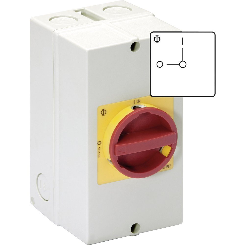 Schalter Kraus & Naimer KG64.T203/40.KL11V Reparaturschalter absperrbar 63 A 1