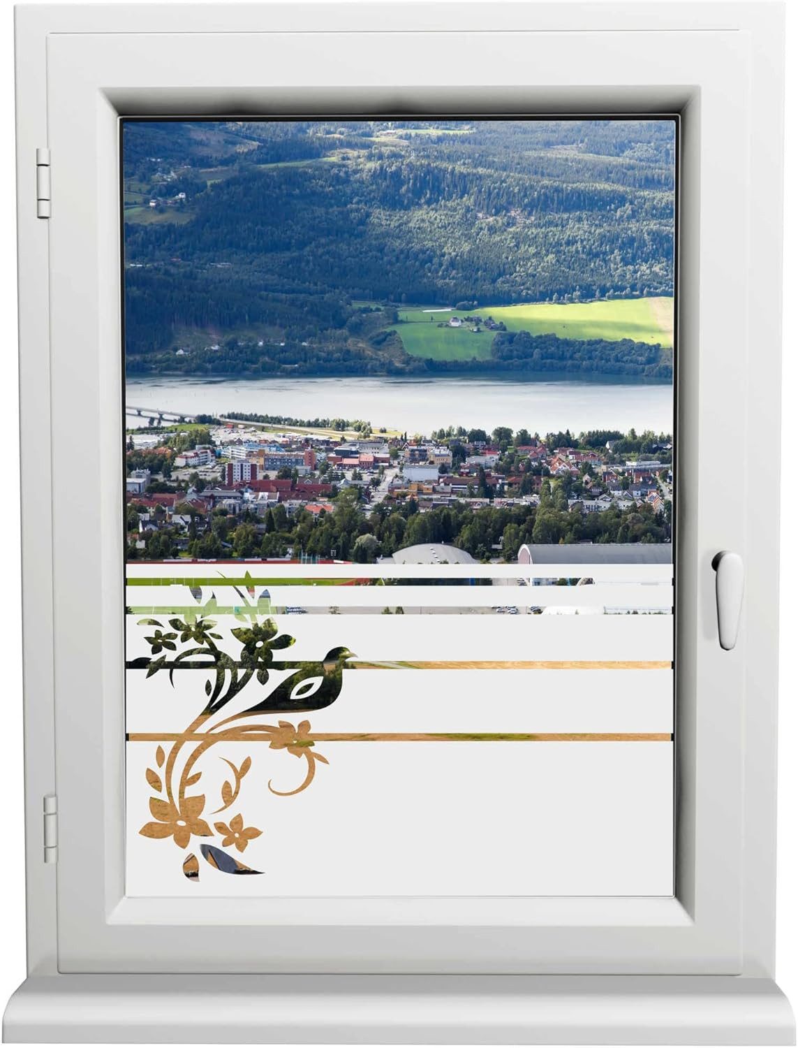INDIGOS UG Fensterfolie Tauben Glasdekorfolie – günstig online kaufen