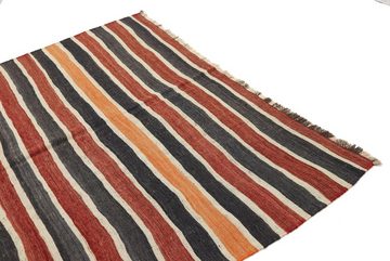 Orientteppich Perser Kelim Fars Antik 244x156 Handgewebt Orientteppich, Nain Trading, Höhe: 4 mm