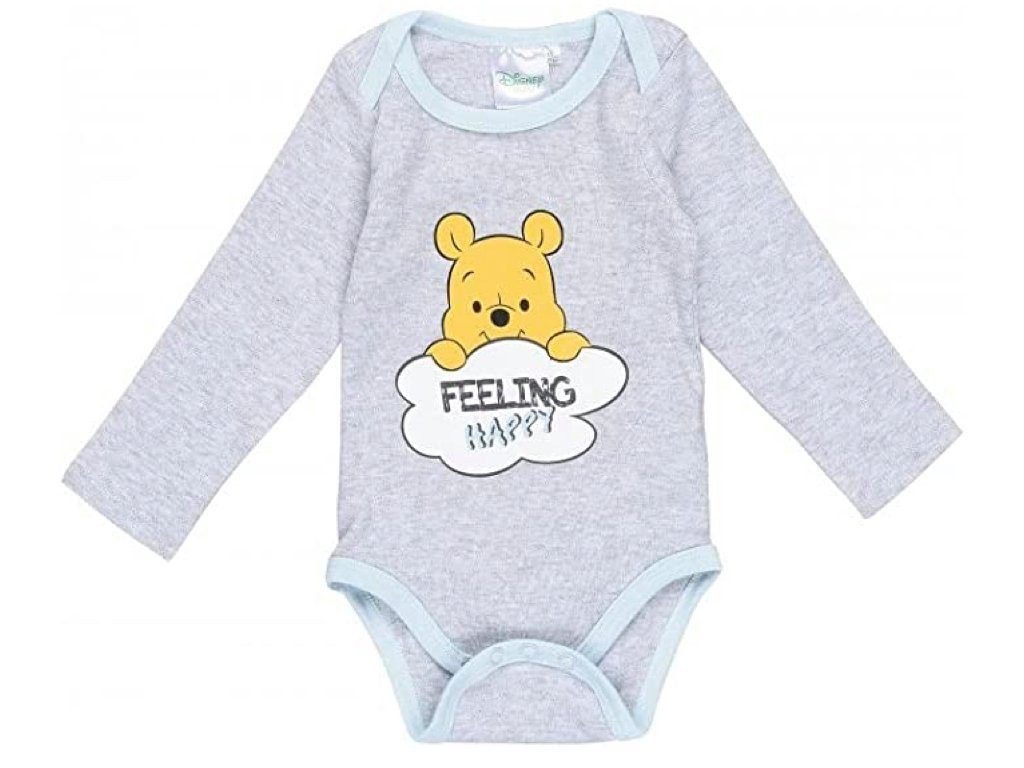 Disney Winnie Puuh Langarmbody Winnie Pooh Babybody