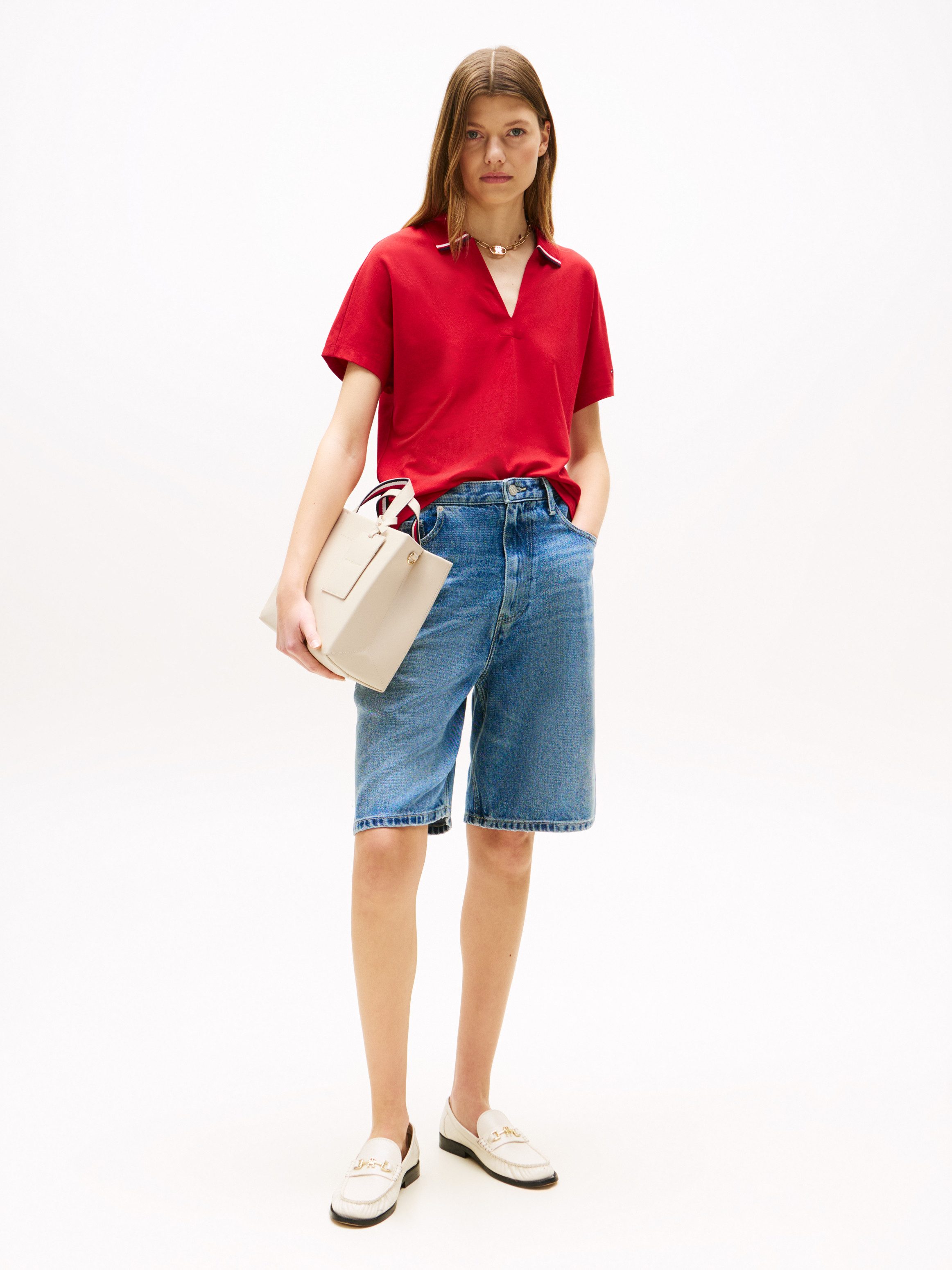 Tommy Hilfiger Henkeltasche TH ESTABLISHED MED SHOPPER, Damen-Umhängetasche günstig online kaufen