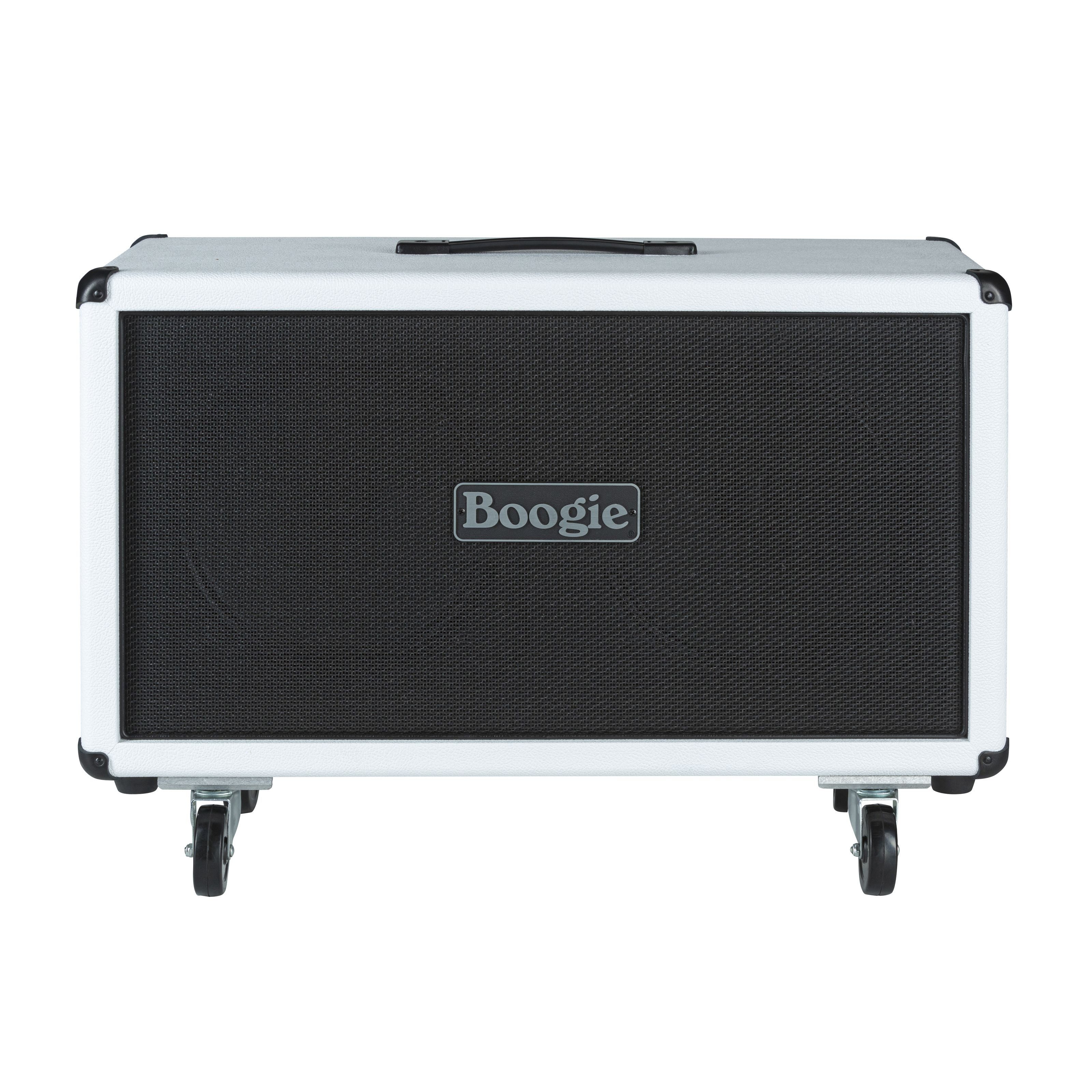 Mesa Boogie (2x12 Recto Horizontal Cab Hot White Bronco - Gitarrenbox)