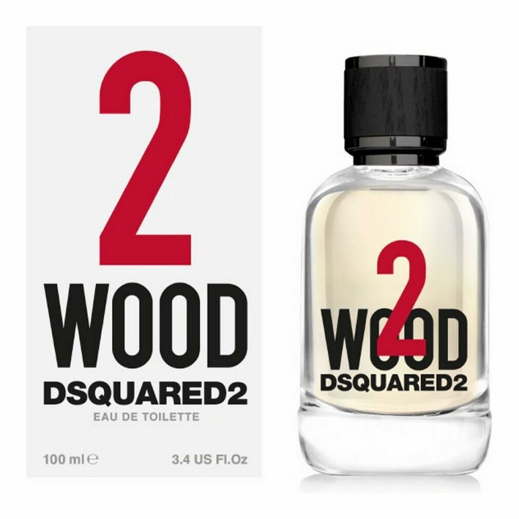 Eau 50 Dsquared2 Wood de 2 ml Eau Toilette Toilette de Spray Dsquared2 Homme Pour