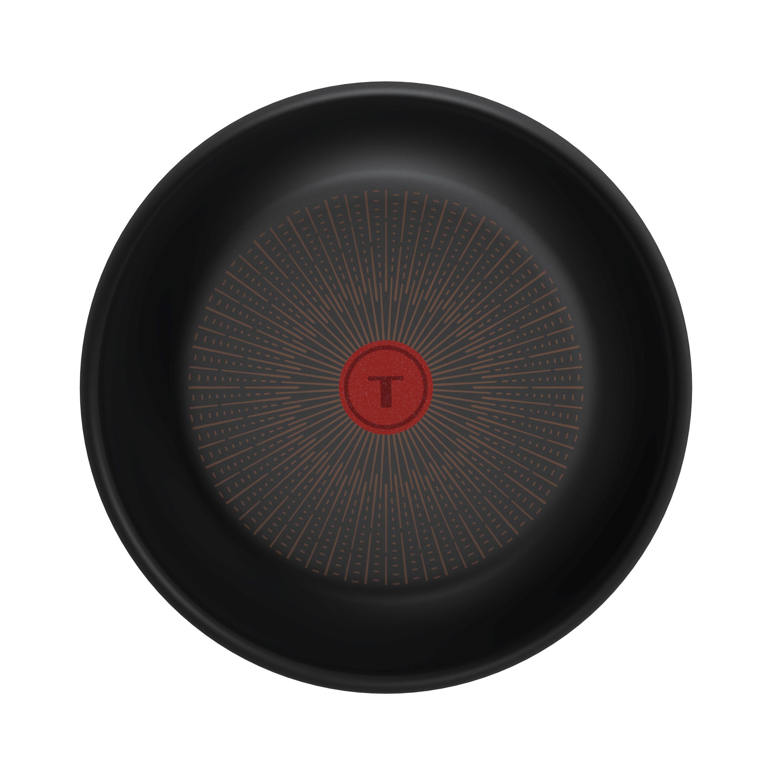 Tefal Wok Ingenio Excellence Fusion, Aluminium (1-tlg), abnehmbarer Ingenio-Griff, Thermo-Signal, stapelbar, Induktion