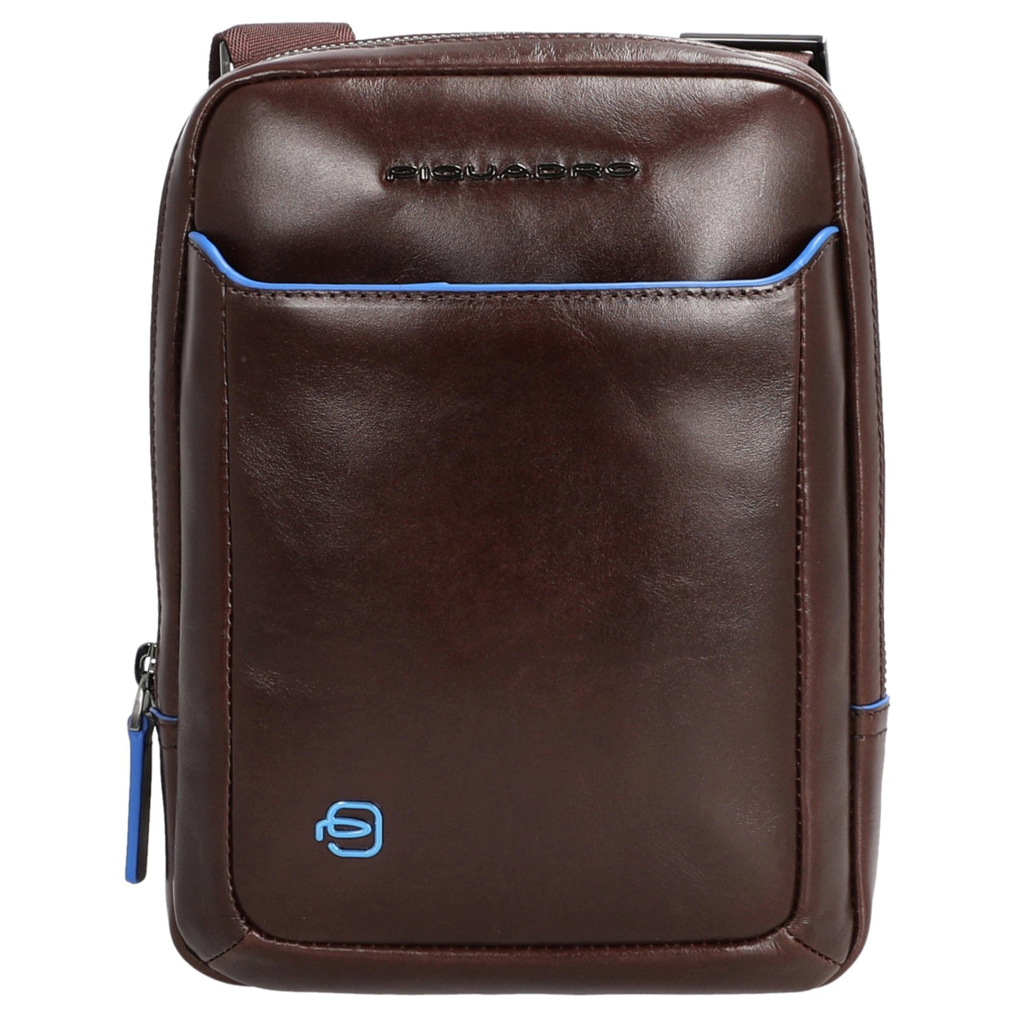 Piquadro Umhängetasche Blue Square - Umhängetasche 22 cm (mahogany)