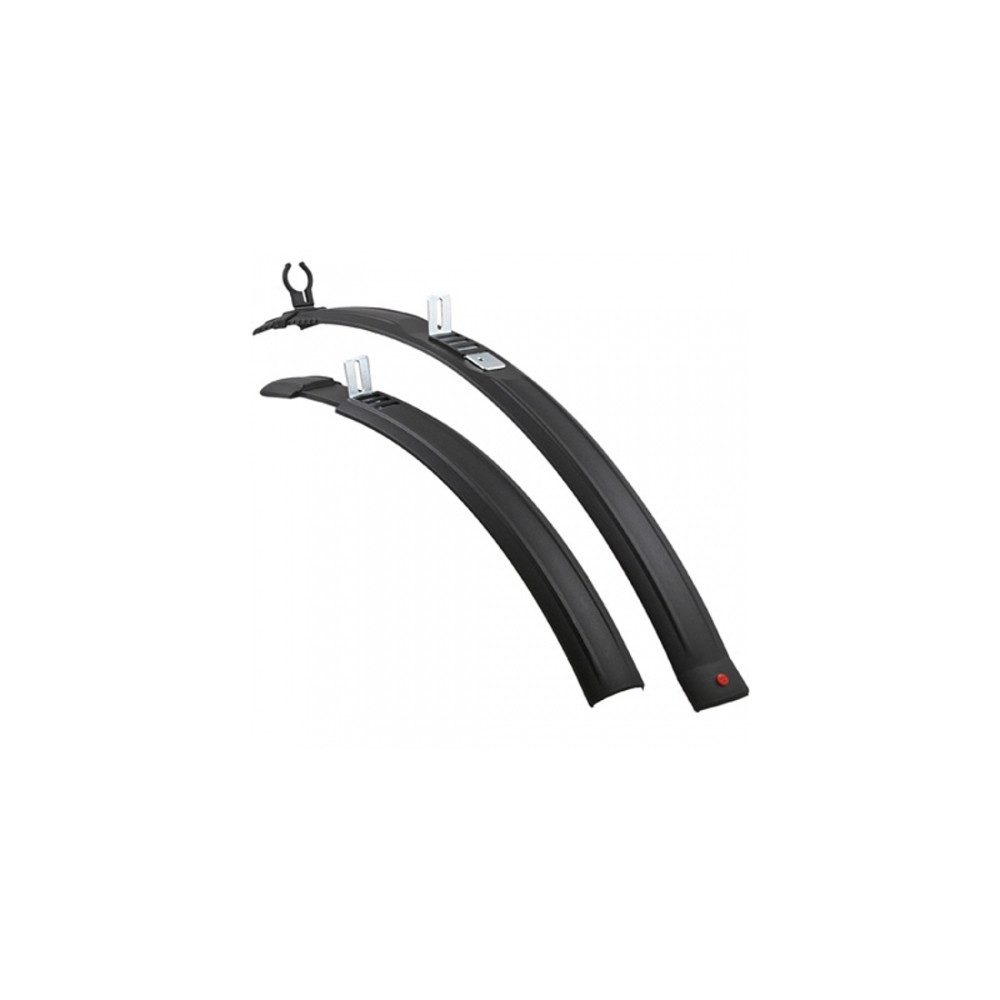 Hebie Schutzblech 4032191654638 Steckblechset MTB Natter 24 Radschützer schwarz