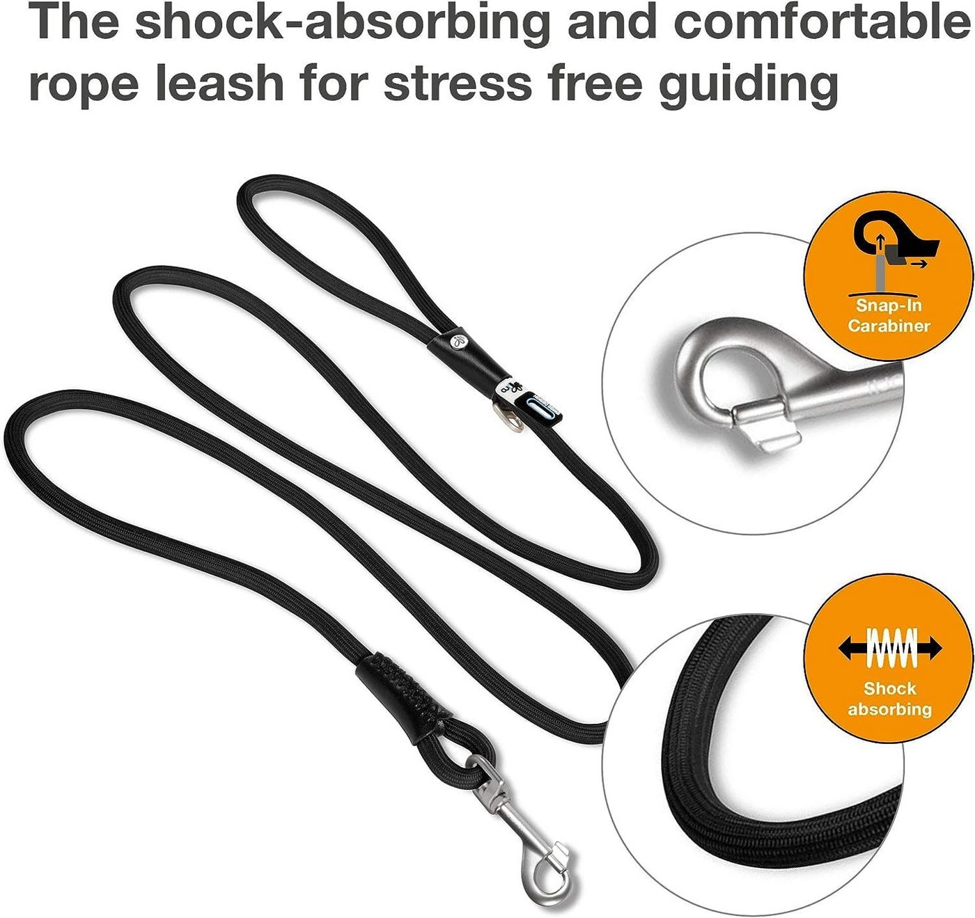 Thumbnail - Curli Hundeleine Stretch Comfort Leash Leine