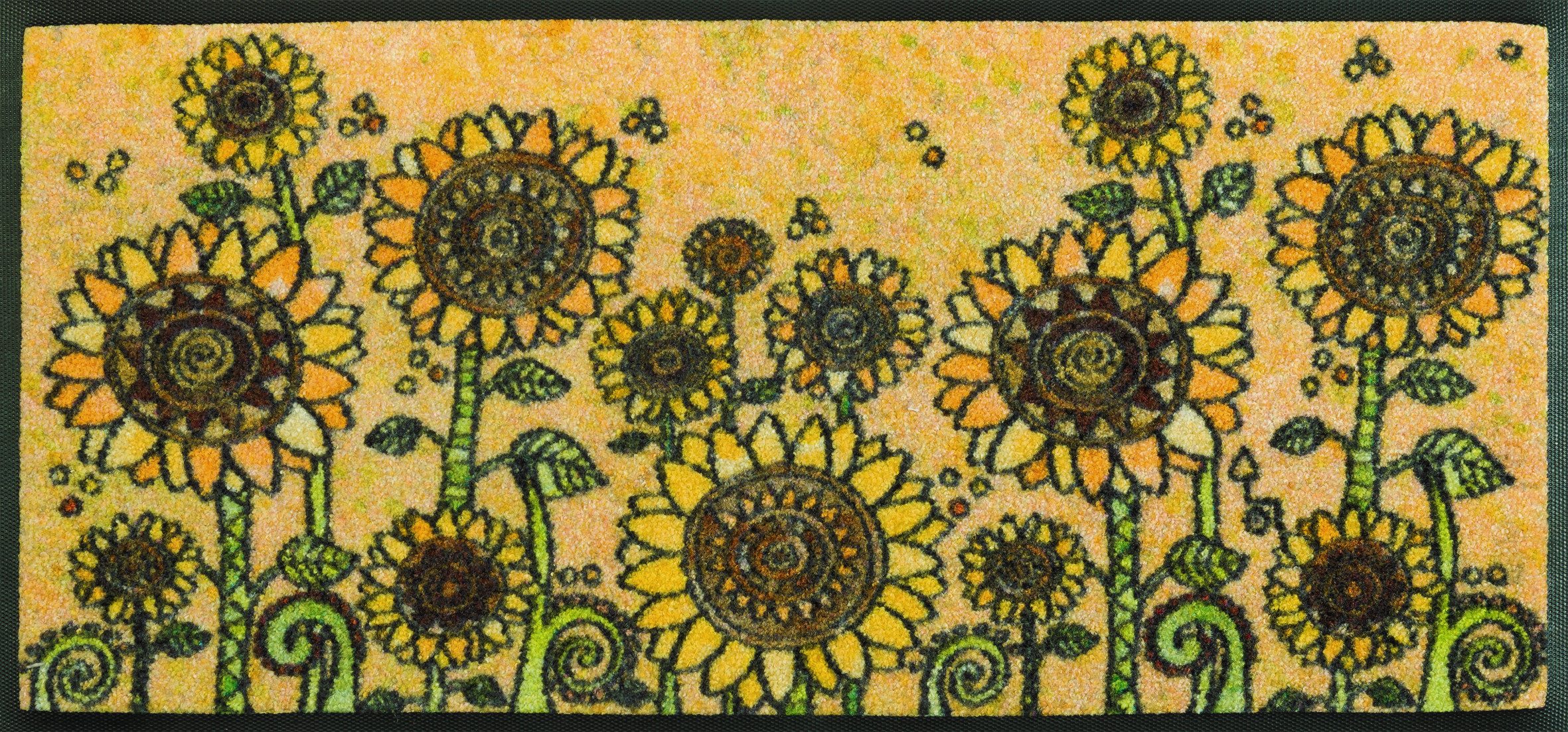 wash+dry by Kleen-Tex Fußmatte und Läufer Sunny Field, rechteckig, Höhe: 7 mm