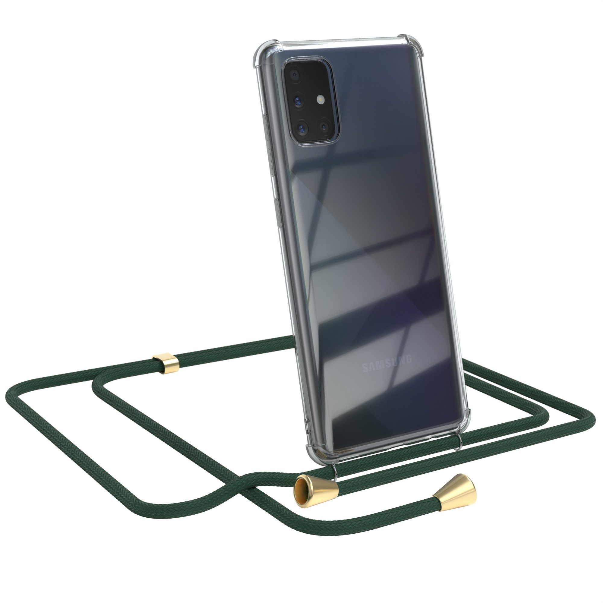 Handykette Hülle mit Kette für Samsung Galaxy A71