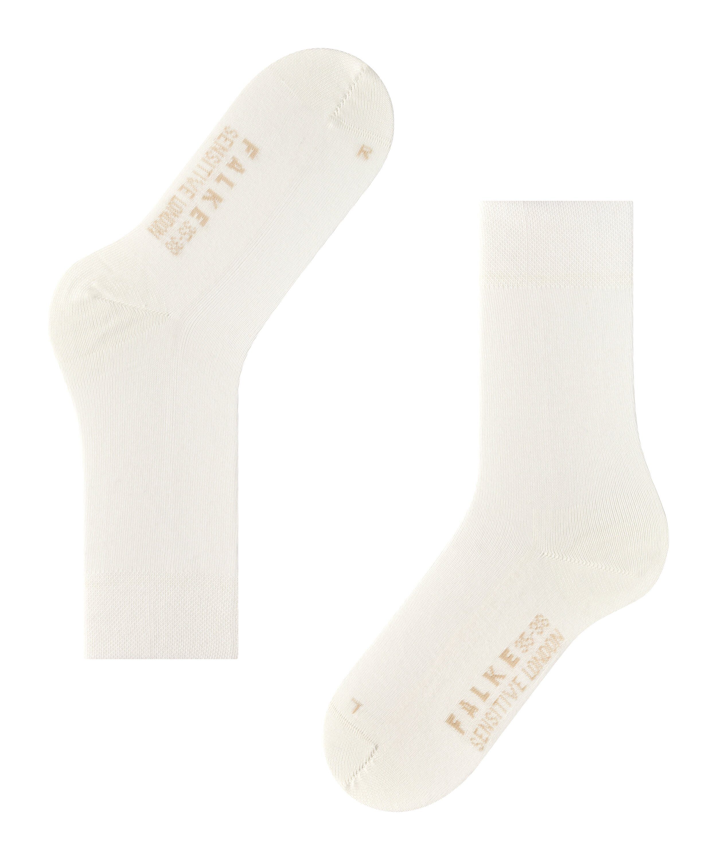Sensitive (1-Paar) (2040) London Socken FALKE off-white