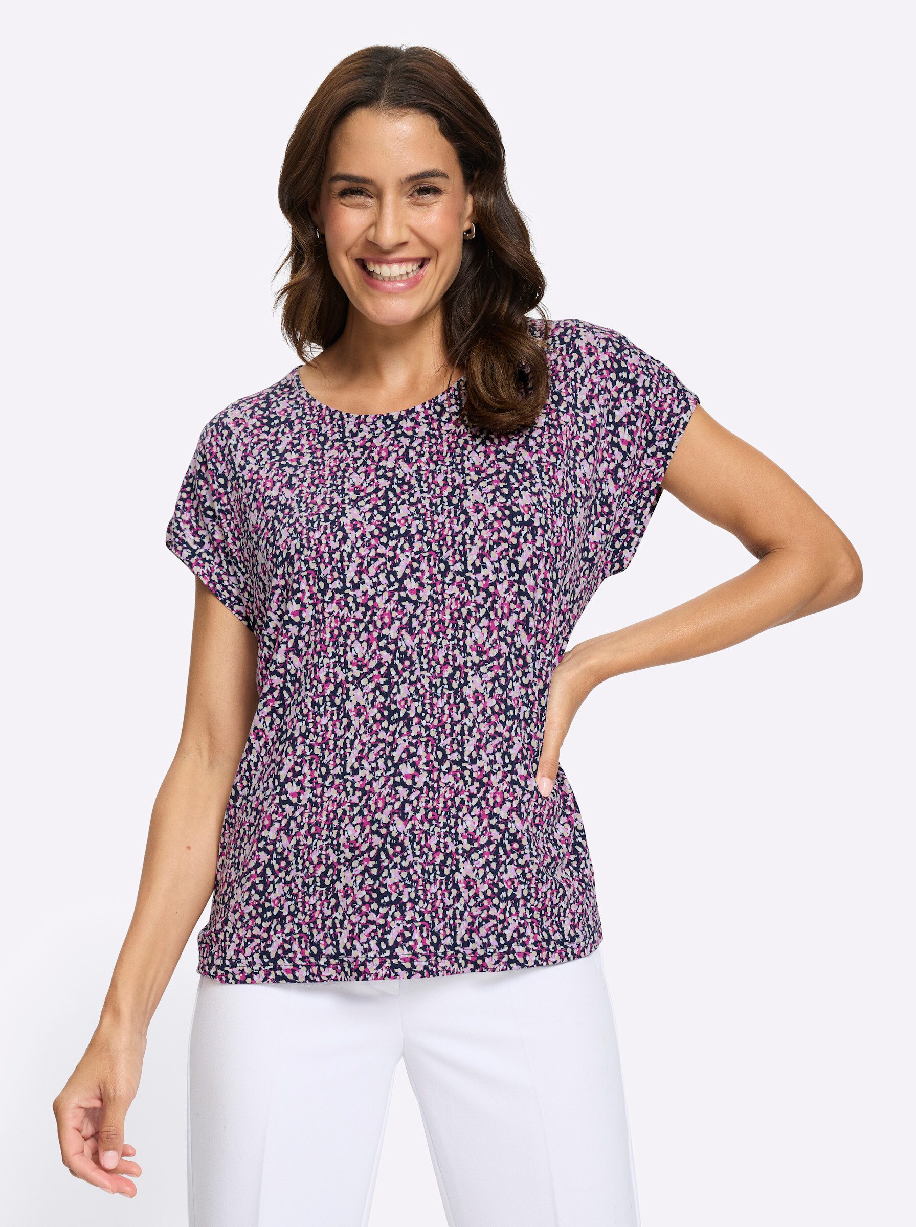 T-Shirt Print-Shirt Kurzarm