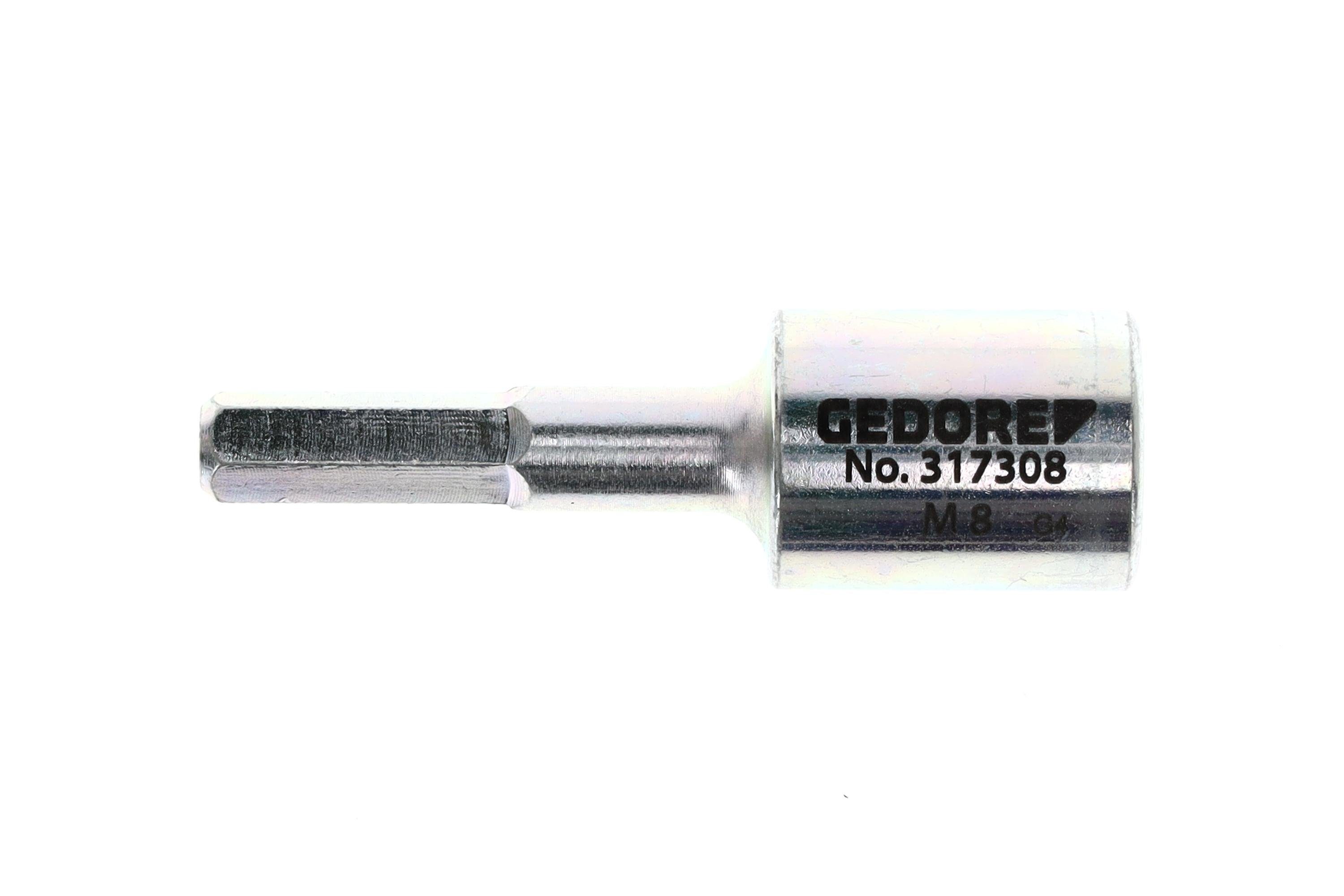 M8 Bit-Schraubendreher und 317308 Ausdrehwerkzeug Gedore Ein-