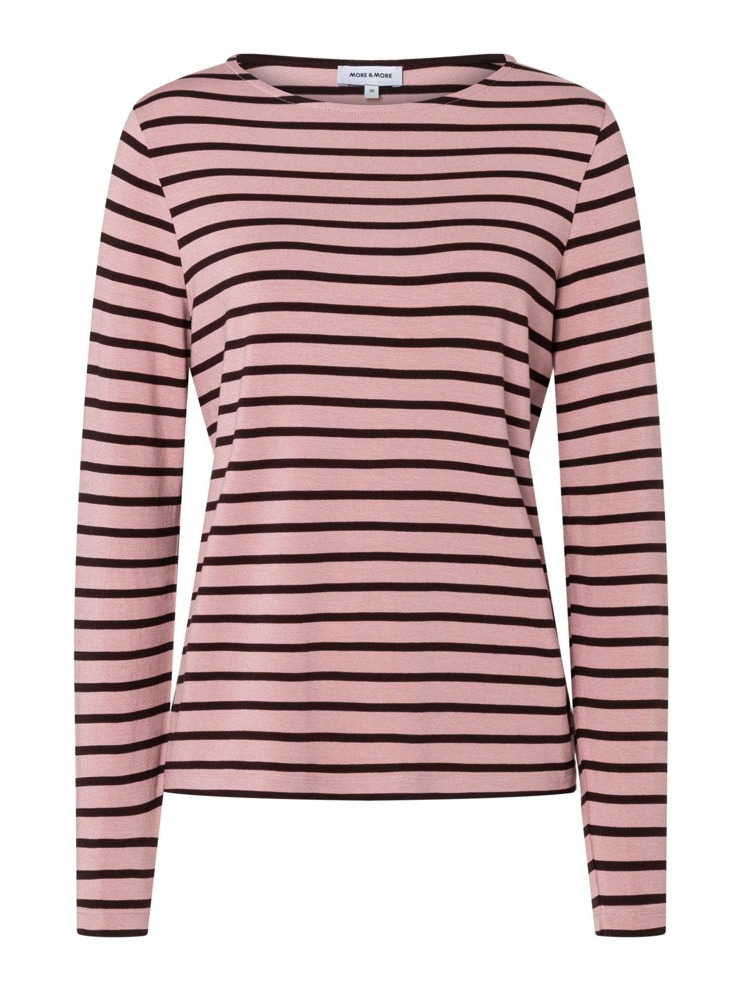 MORE&MORE T-Shirt sportives, softes Streifenshirt – Bild 3 von 5