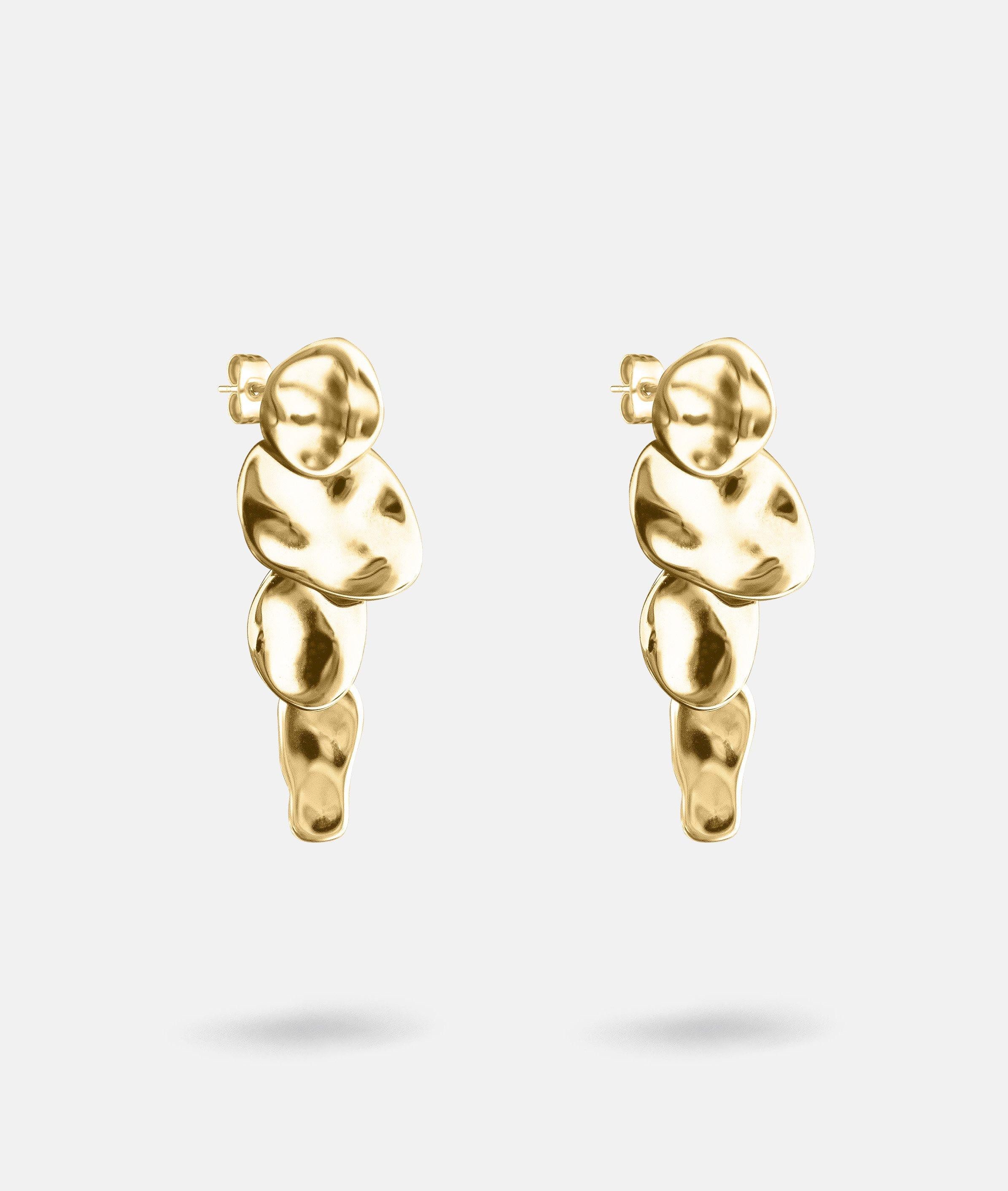 Paar Ohrstecker Schmuck Geschenk Edelstahl Ohrringe Organics