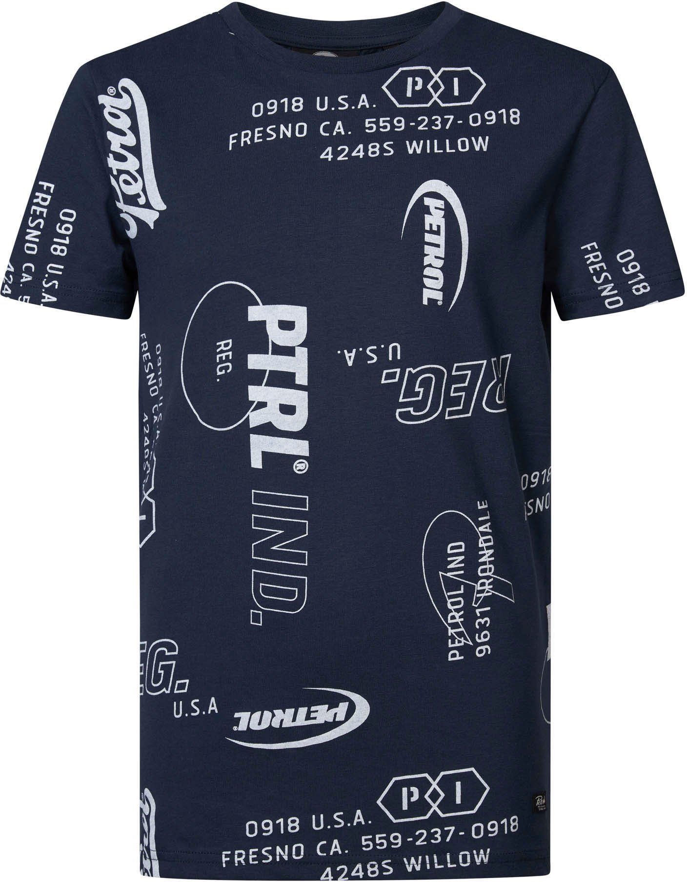 midnight navy Petrol T-Shirt Industries