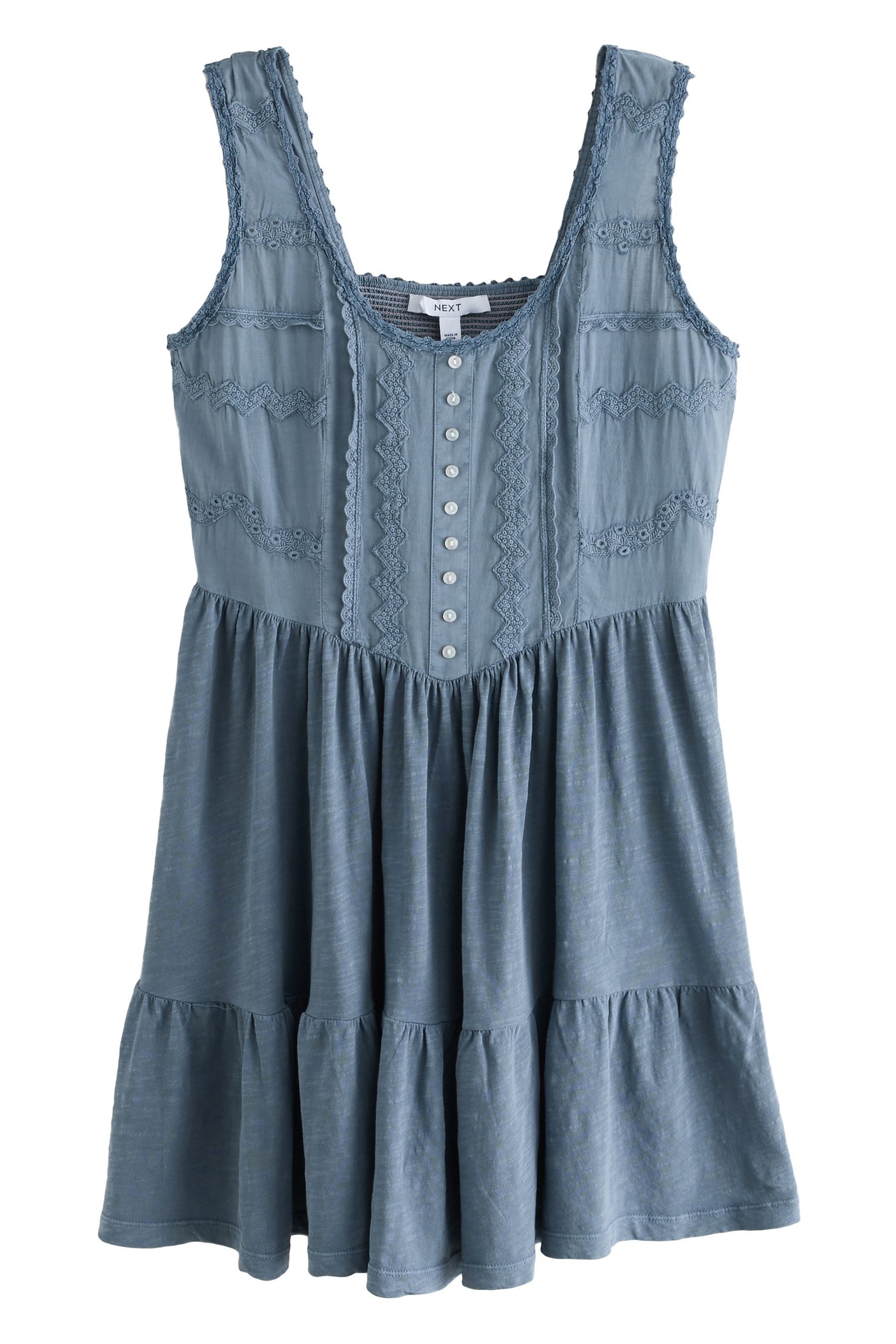 Next Jerseykleid Besticktes Korsettkleid aus 100 % günstig online kaufen