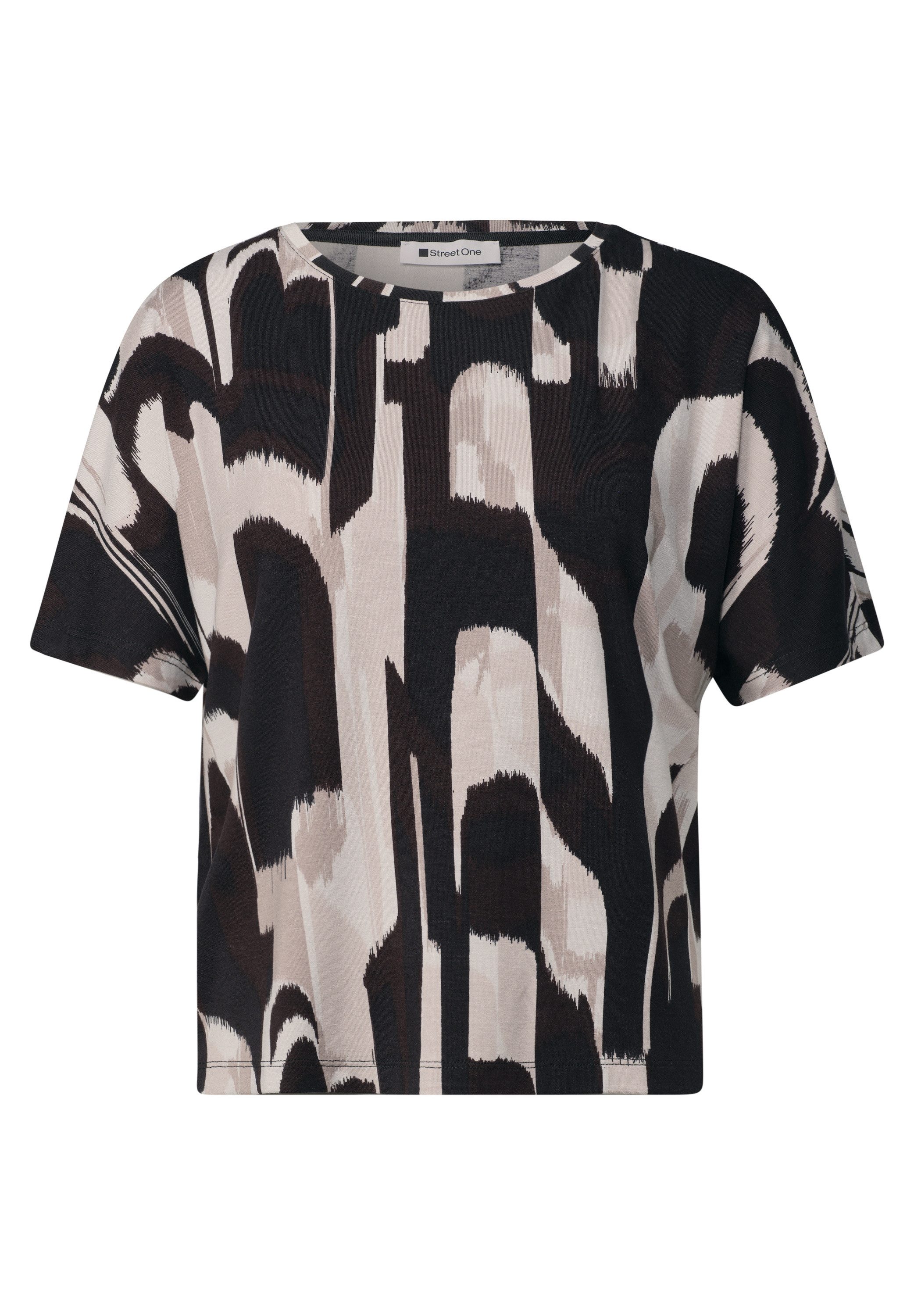 STREET ONE T-Shirt aus softer Viskose – Bild 4 von 5