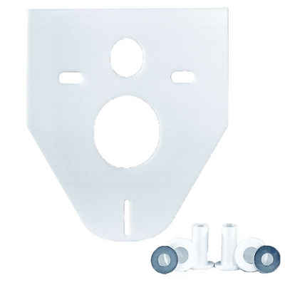 Ulith Wand-WC-Befestigung, WBV Ulith® Schallschutz-Set für Wand - WC und Bidet 4 mm