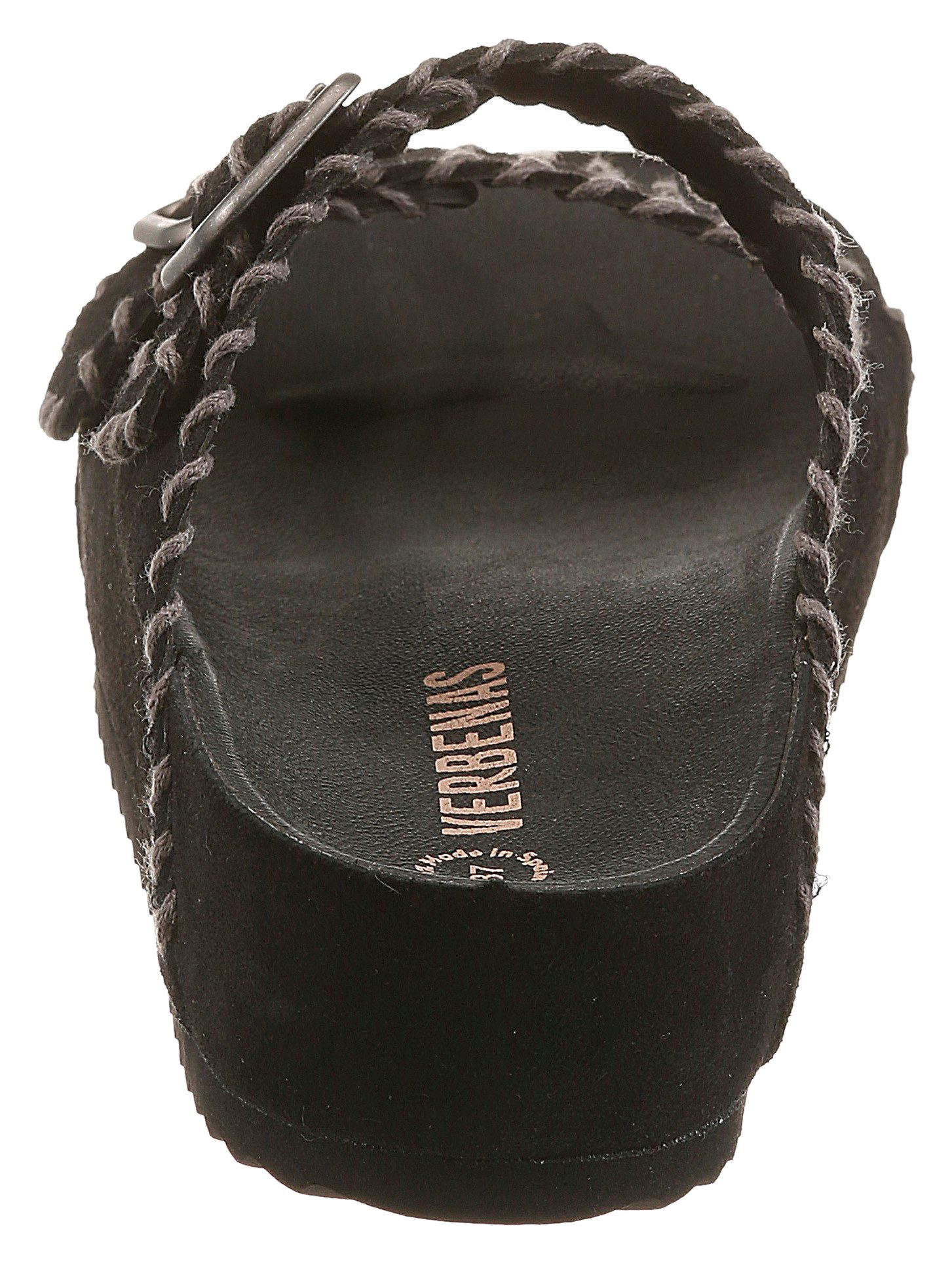 VERBENAS ELENA SERRAJE PASADO Pantolette Sommerschuh, Hausschuh, Strandschuh mit zwei verstellbaren Schnallen