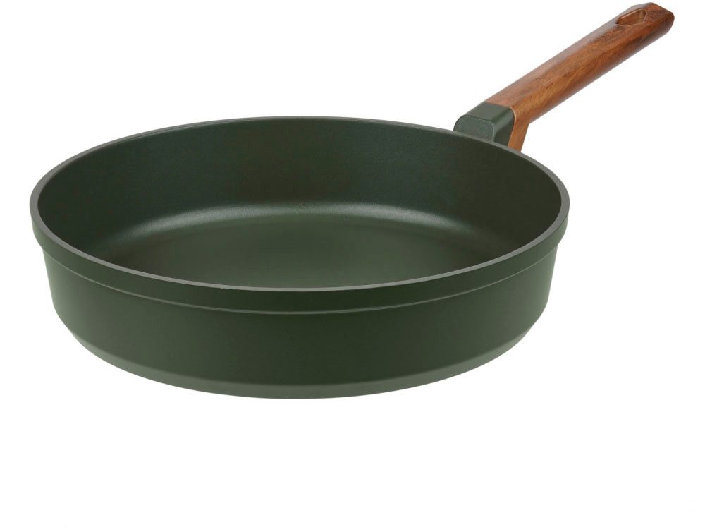 RESTO Kitchenware Bratpfanne Sadr, Universalpfanne langlebig und spülmaschinenfest, Aluminiumguss (1-tlg), Innere Queenhome-Antihaftbeschichtung für mehr Widerstandsfähigkeit
