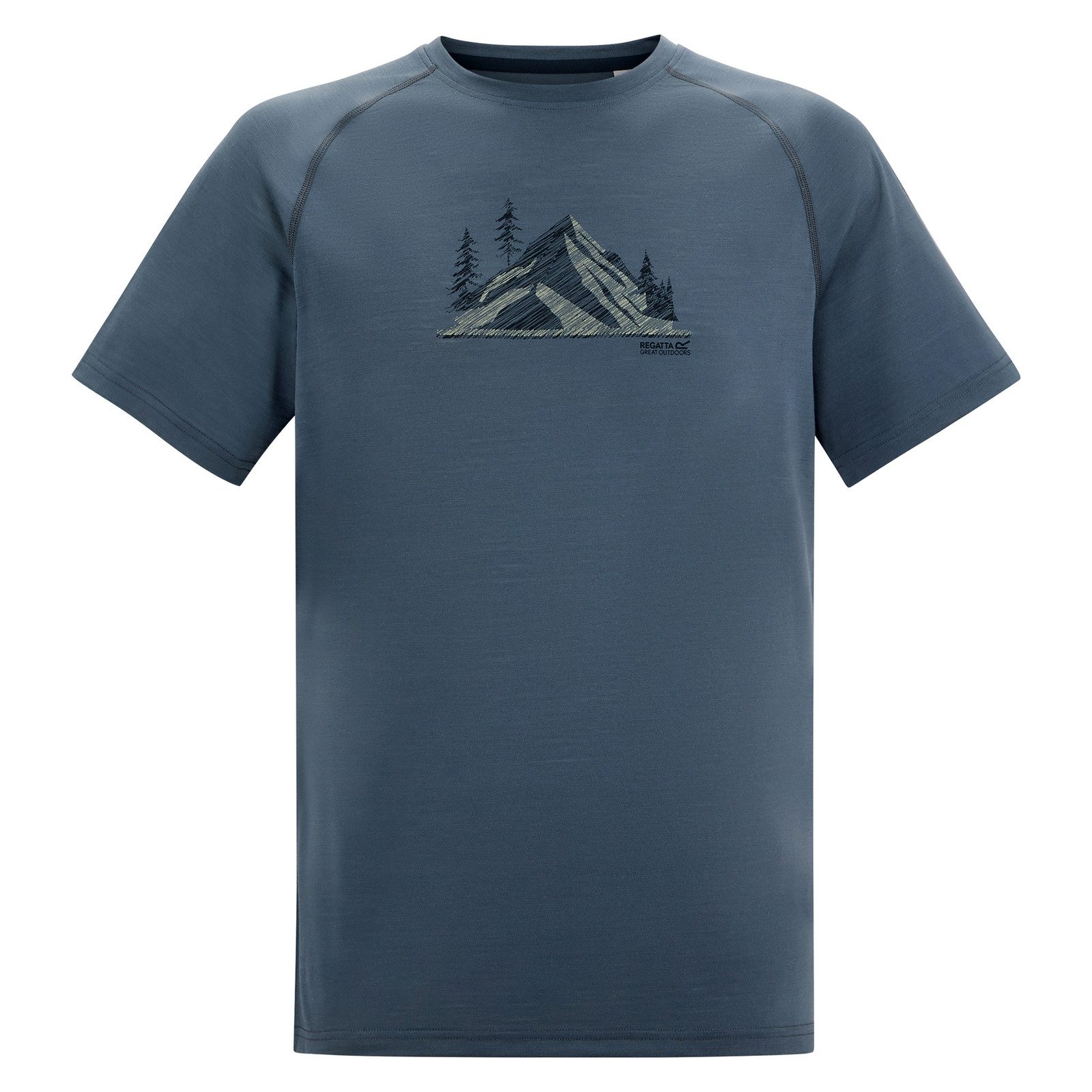 Regatta Funktionsshirt Escade Herren T-Shirt mit Print