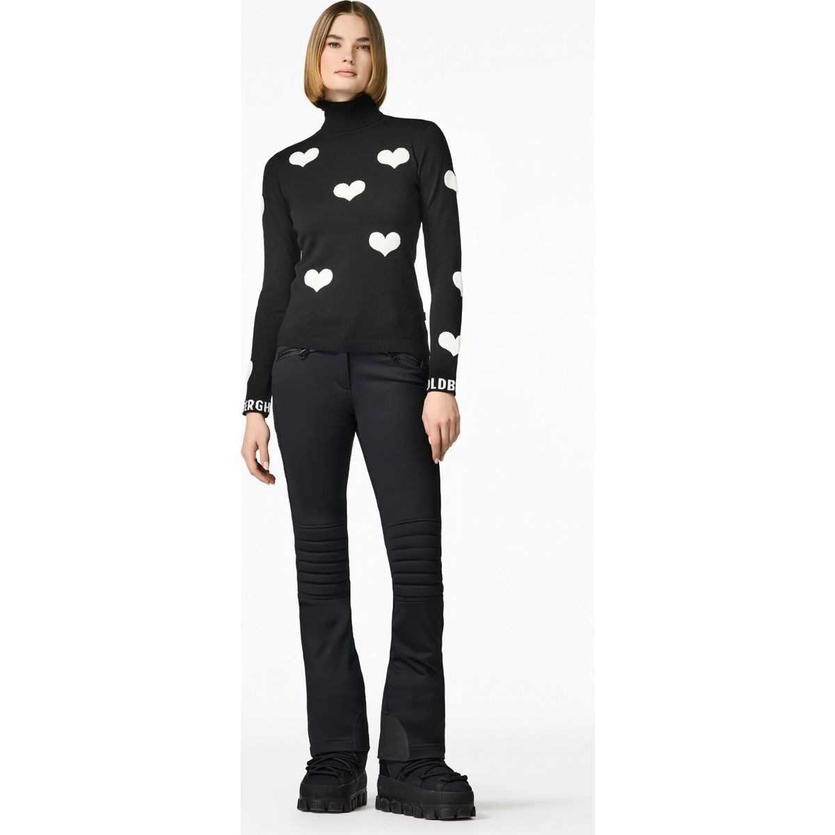 Goldbergh Fleecepullover Bacio Long Sleeve Knit Sweater