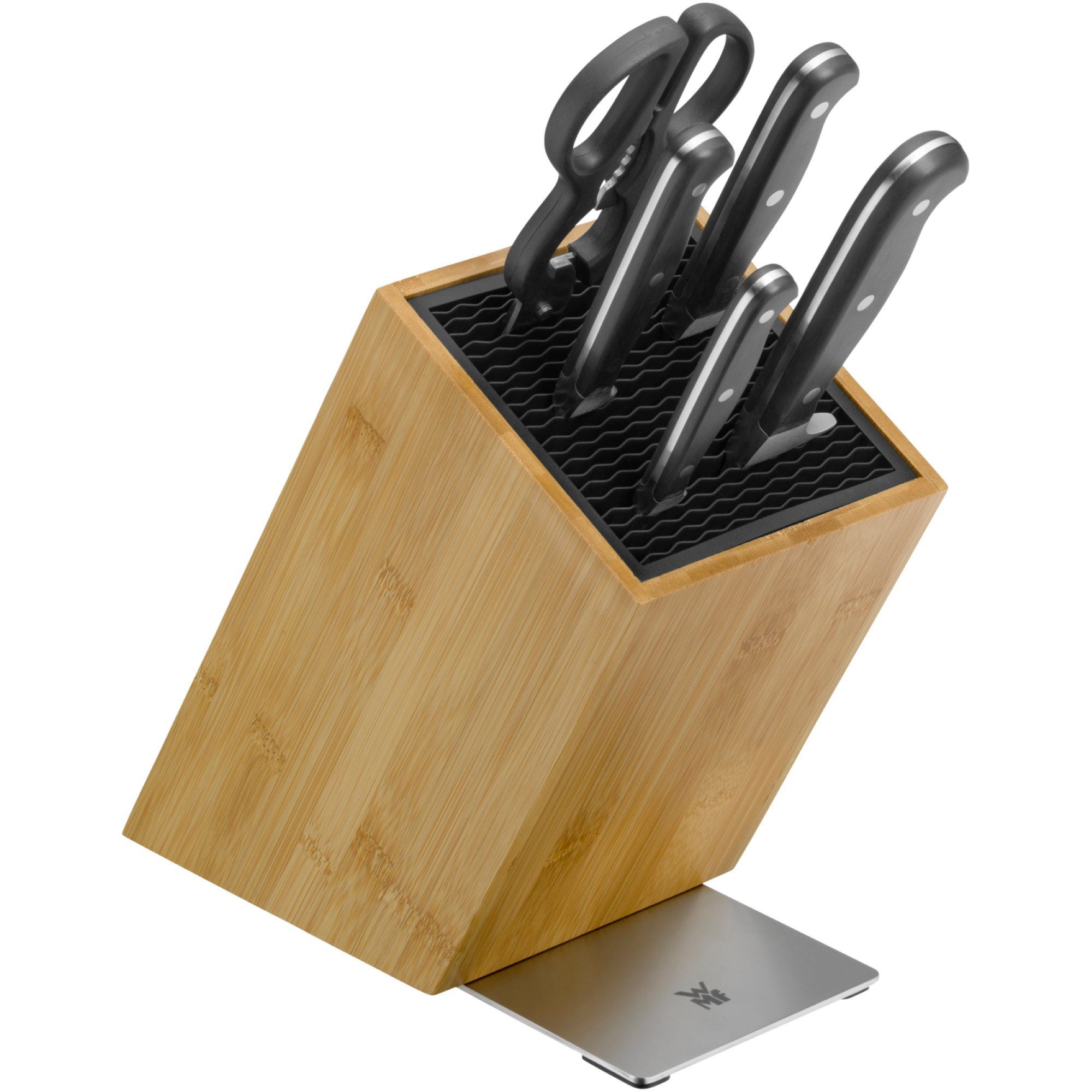 WMF Ножиblock Spitzenklasse Plus (6tlg), Ножиklingen aus Spezialklingenstahl, Made in Germany