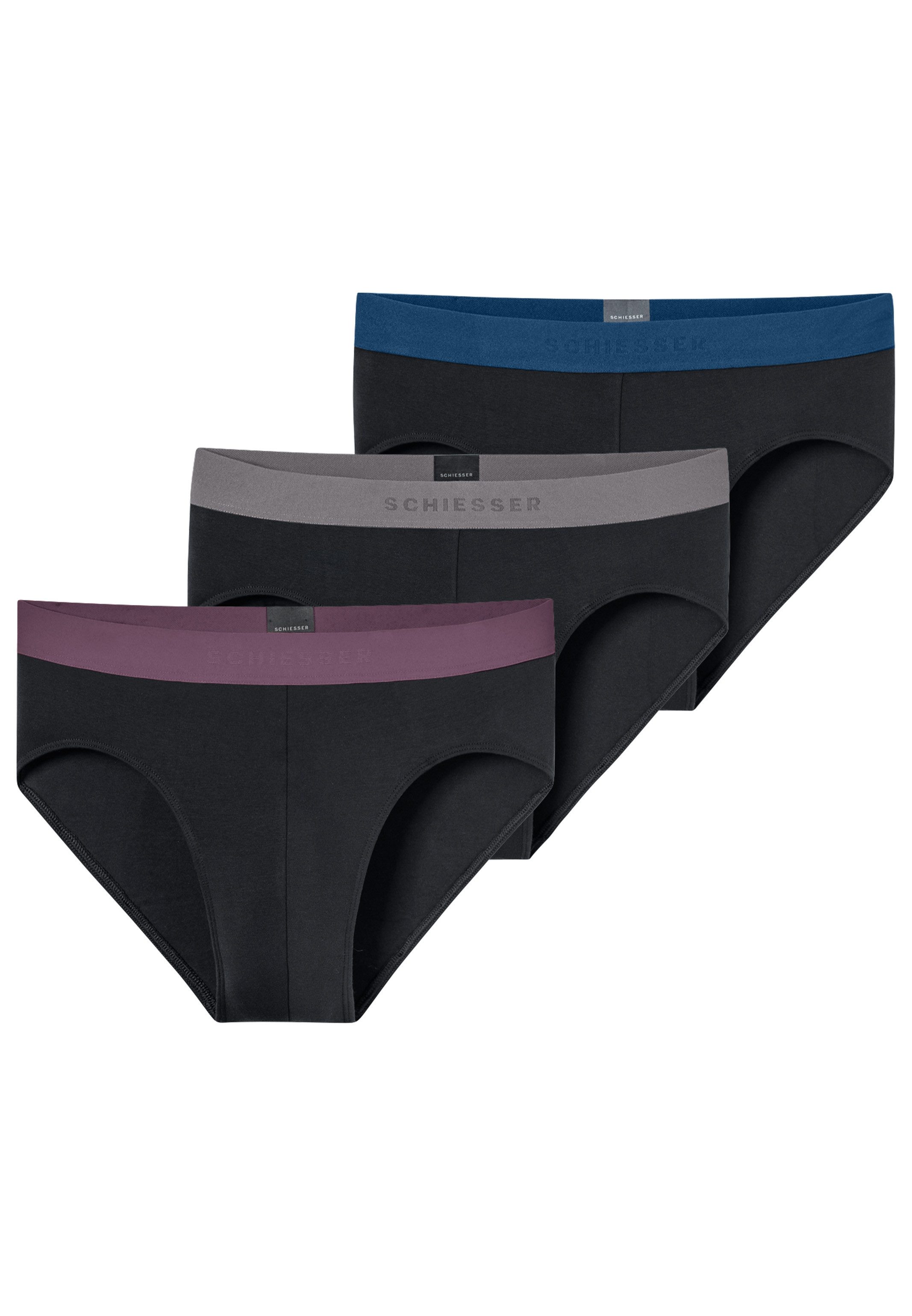 Schiesser Slip 3er Pack 95/5 Cotton günstig online kaufen