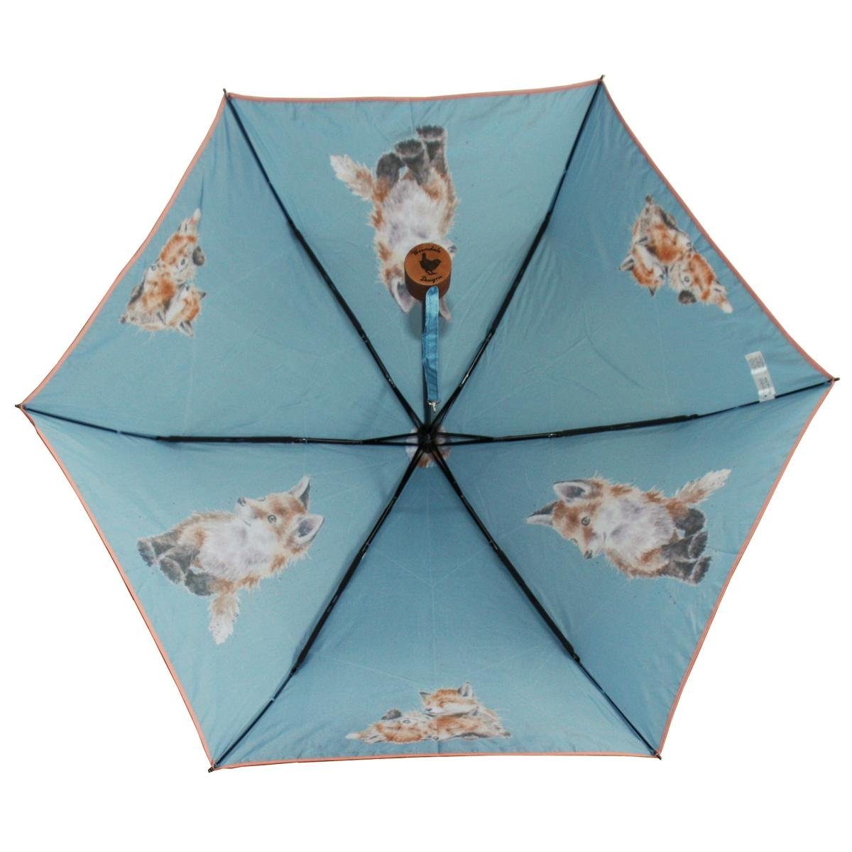 Wrendale Taschenregenschirm Wrendale Designs Taschen-Regenschirm to Born be Fuchs Wild