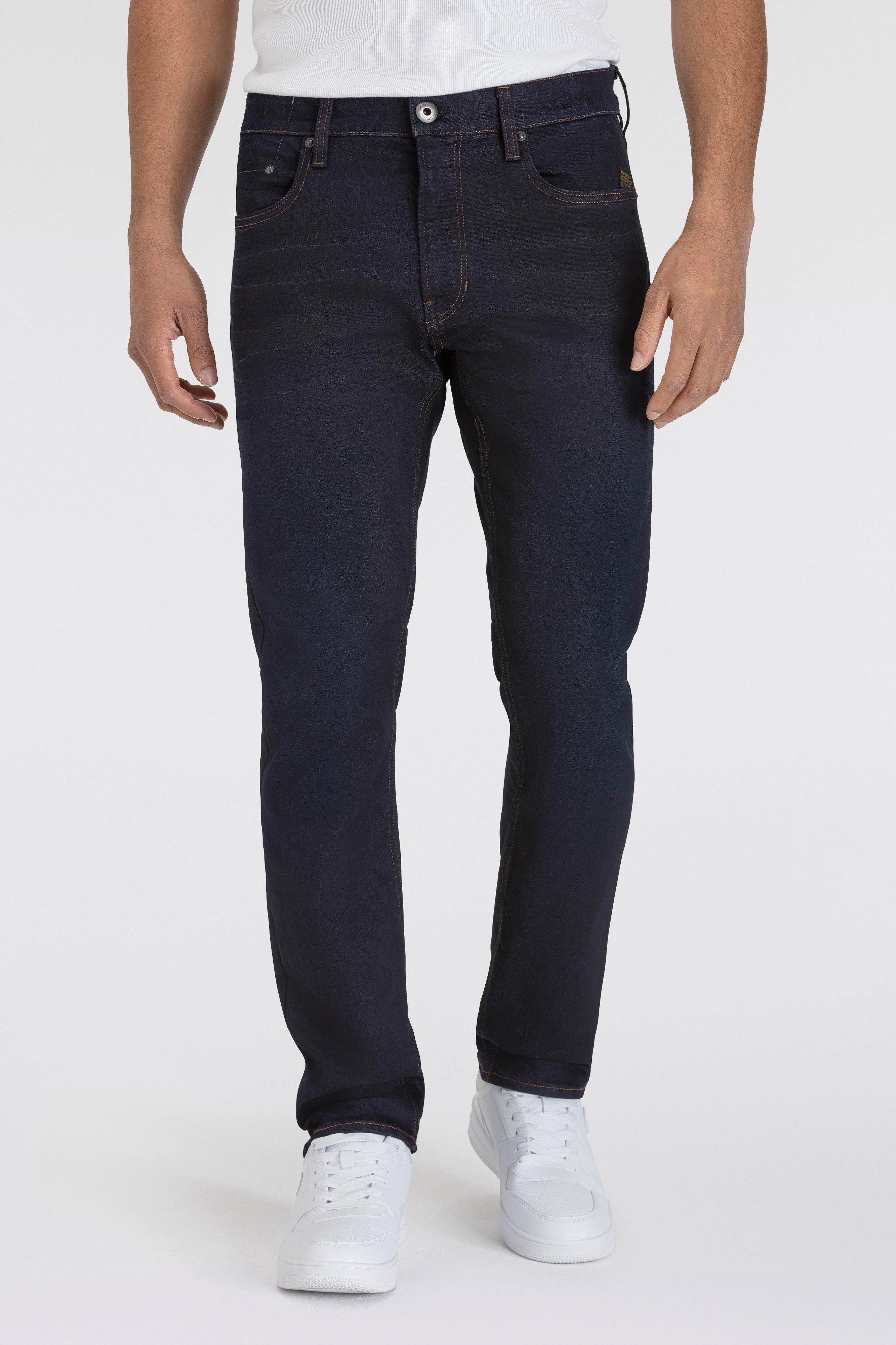 G-STAR Straight-Jeans Mosa Straight mit hellen günstig online kaufen
