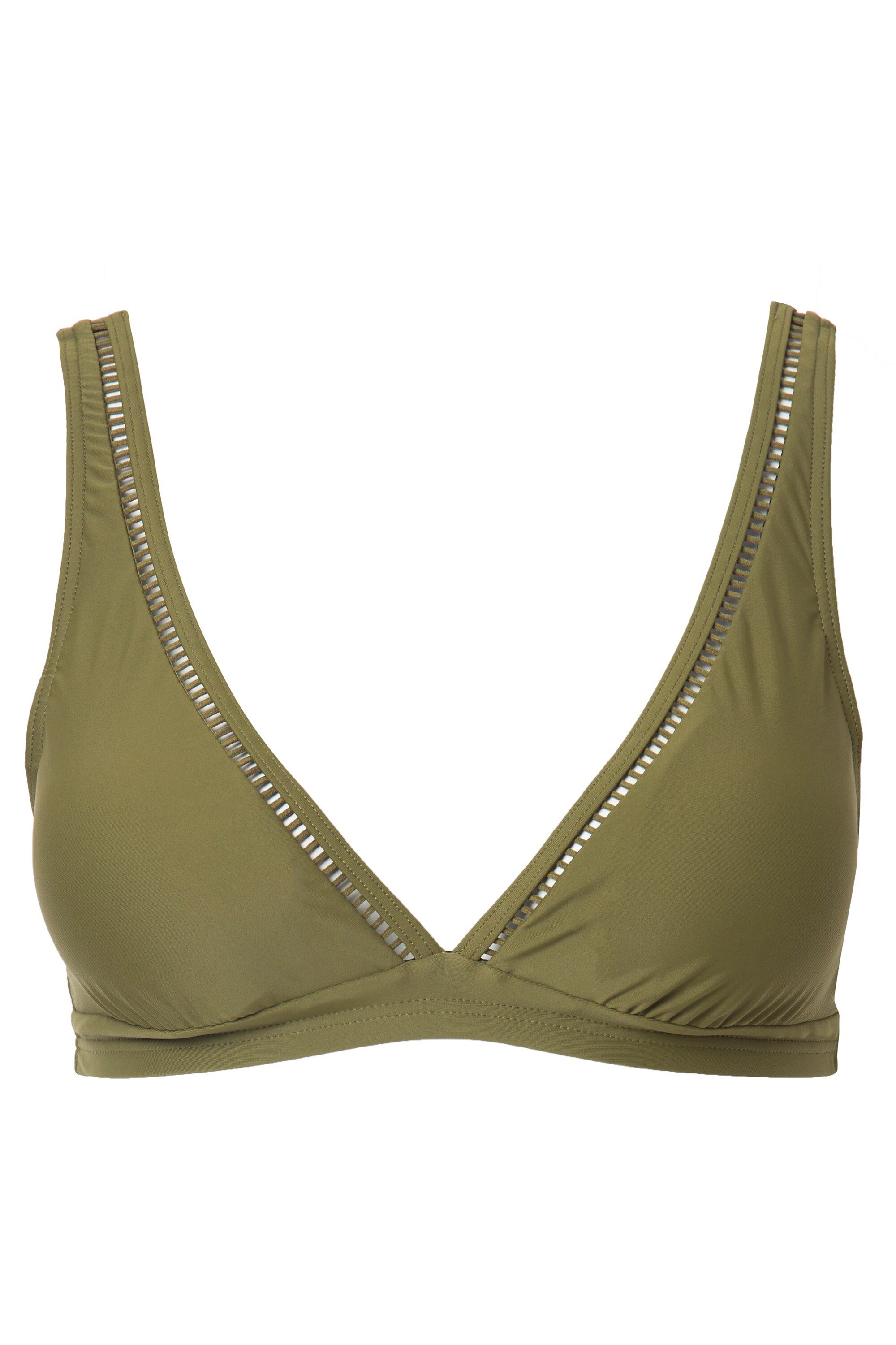 Studio Untold Bustier-Bikini Bikini-Top Softcups Gitterbordüre günstig online kaufen