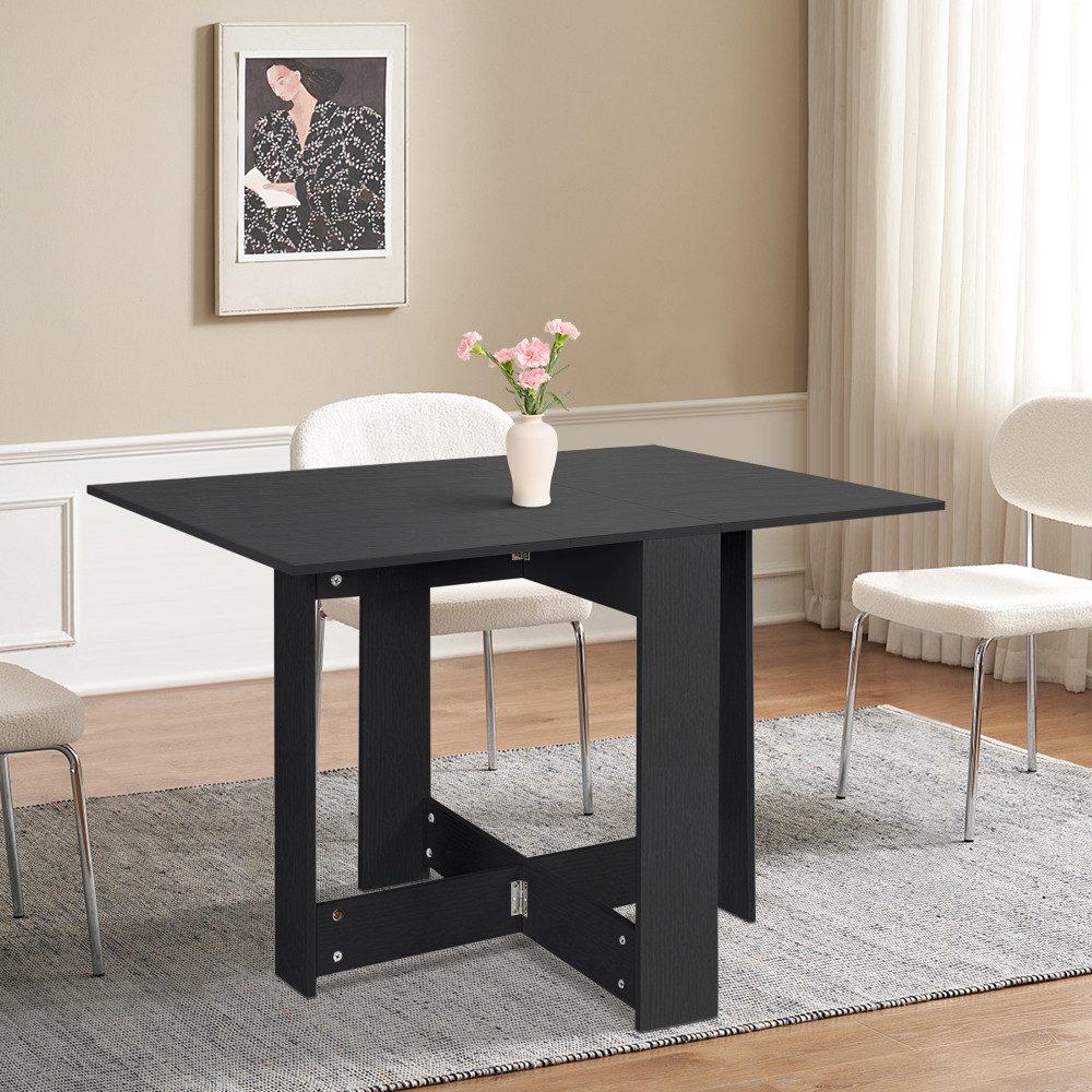 JEOBEST Esstisch Esszimmertische, Küchentisch, Arbeitstisch, Klappbar für 2 günstig online kaufen