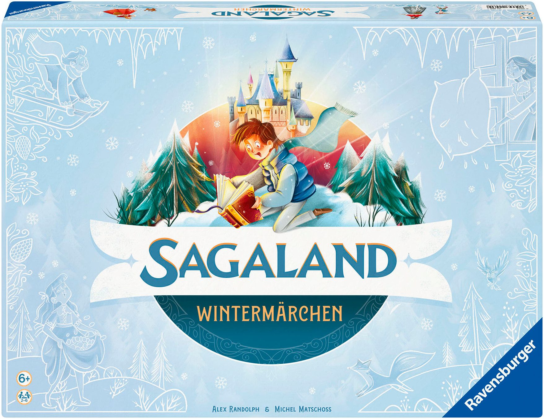 Ravensburger Spiel Sagaland Wintermärchen, Made in Europe