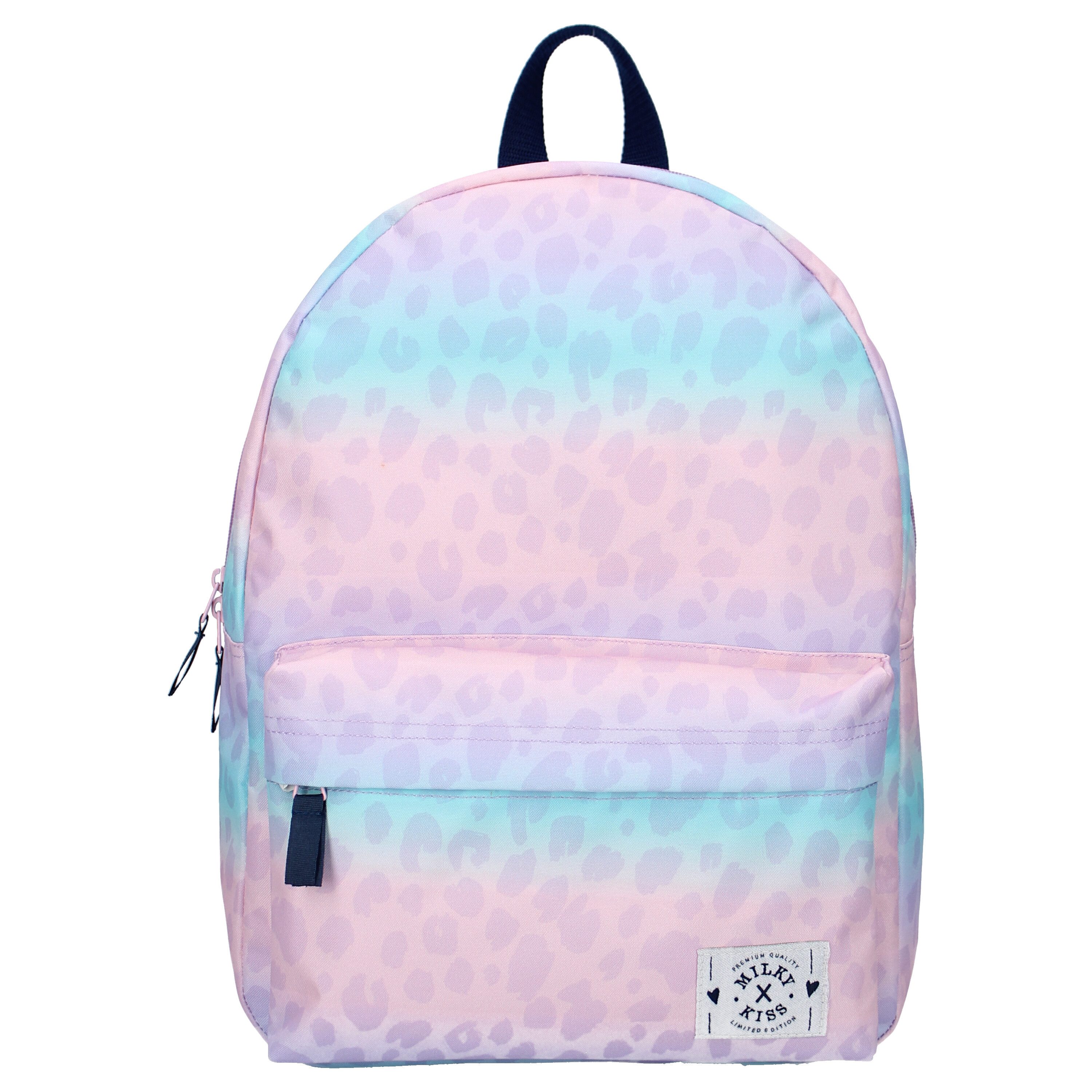 Milky Kiss Kinderrucksack Rucksack für Mädchen Schulrucksack mit Vordertasche (1-tlg)