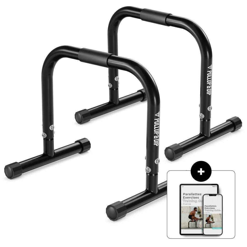 Liegestützgriffe Fitness Parallettes, Medium Minibarren aus Stahl