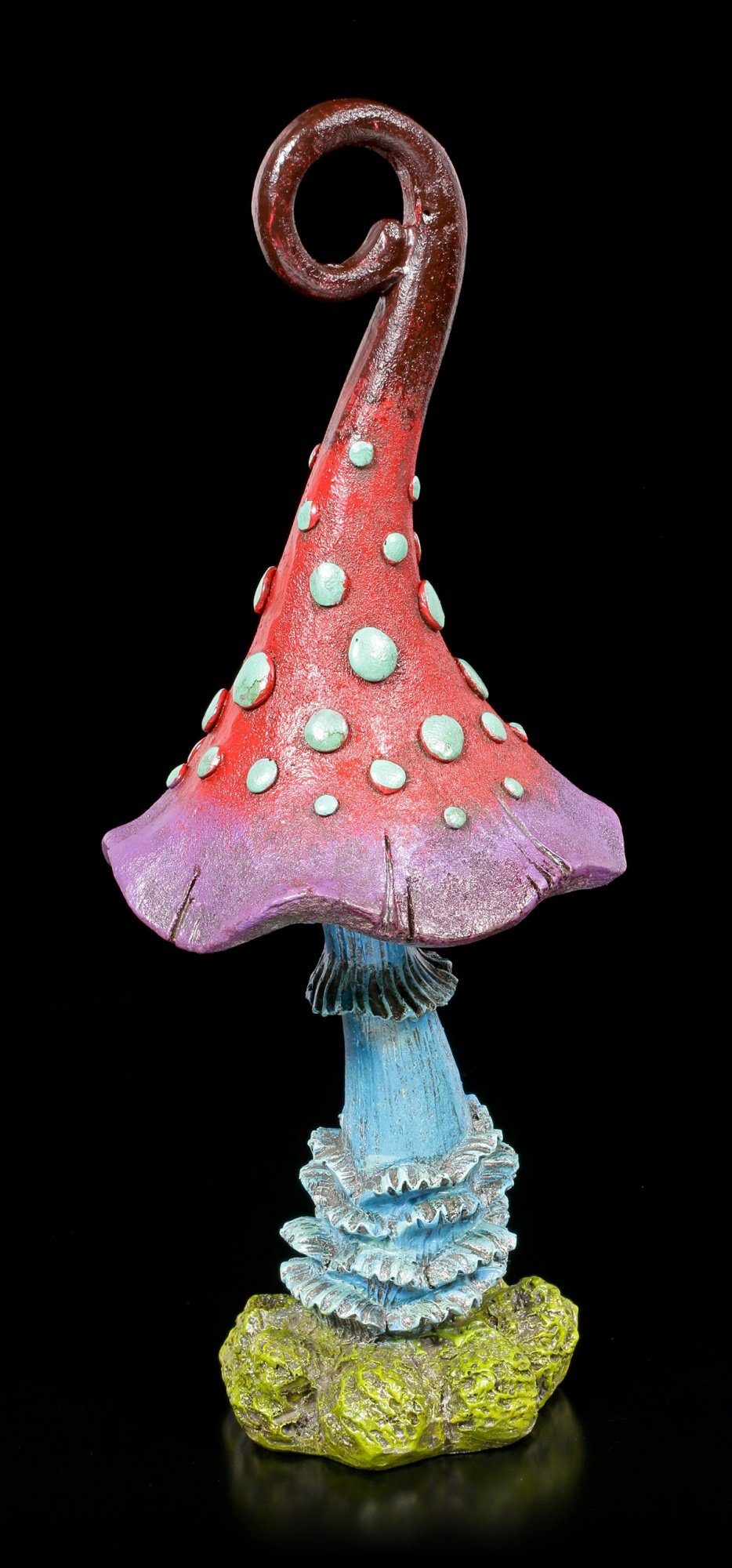 Figuren Shop GmbH Gartenfigur Gartenfigur Pilz - Magic Mystic Mugwump - Garten Fantasy Deko