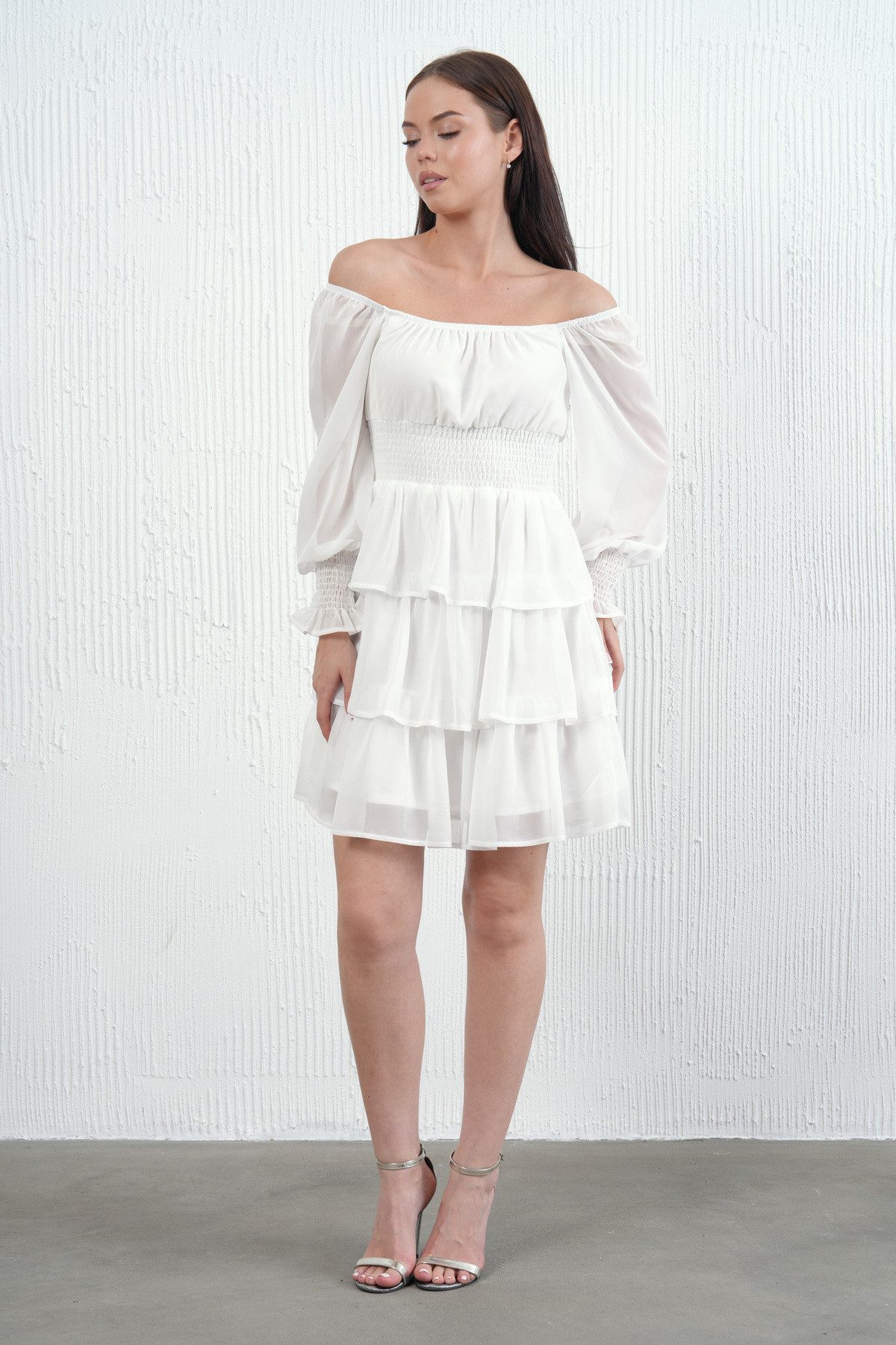 WOMAN VISION Minikleid Langärmeliges Minikleid günstig online kaufen