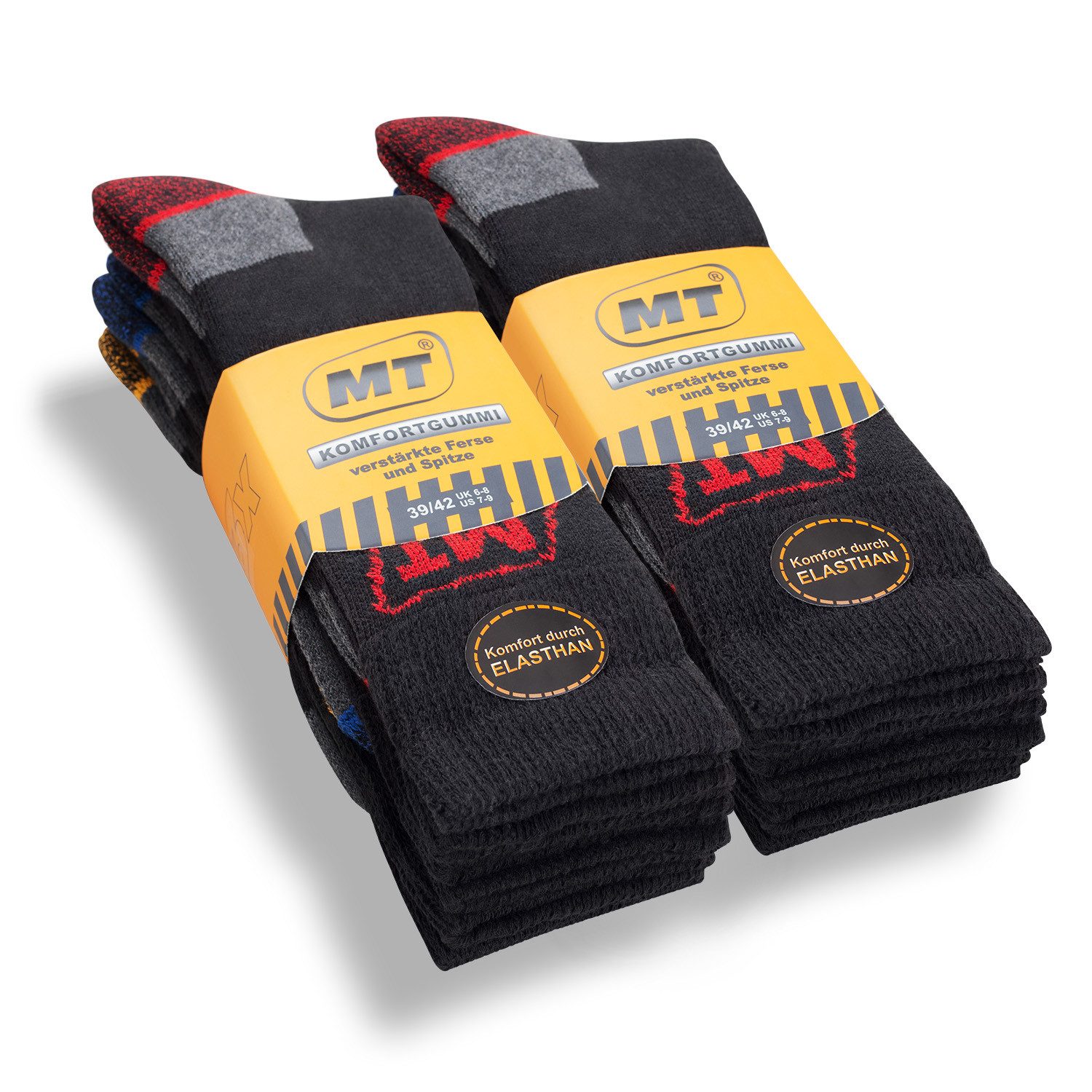MT Arbeitssocken Herren Arbeits-/Freizeitsocken (6/12 Paar) Robuste Work Socken