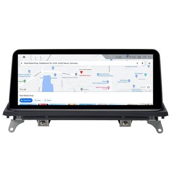 TAFFIO Für BMW X5 X6 E70 E71 CCC 10.2" Touchscreen Android GPS CarPlay Einbau-Navigationsgerät