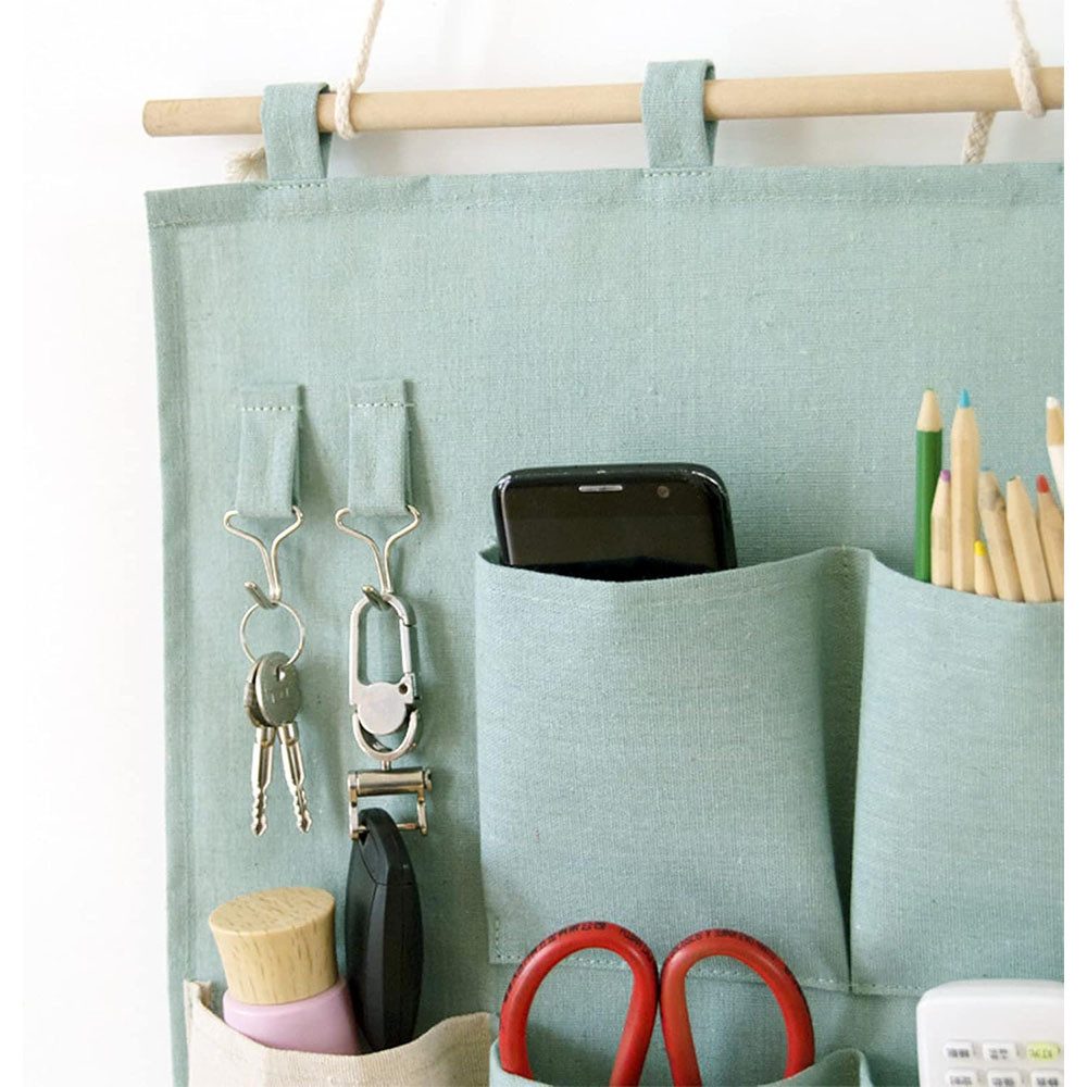 TUWENA Hängekorb 2 St. Hängeorganizer Wand Organizer Hängend Tasche – Bild 4 von 5