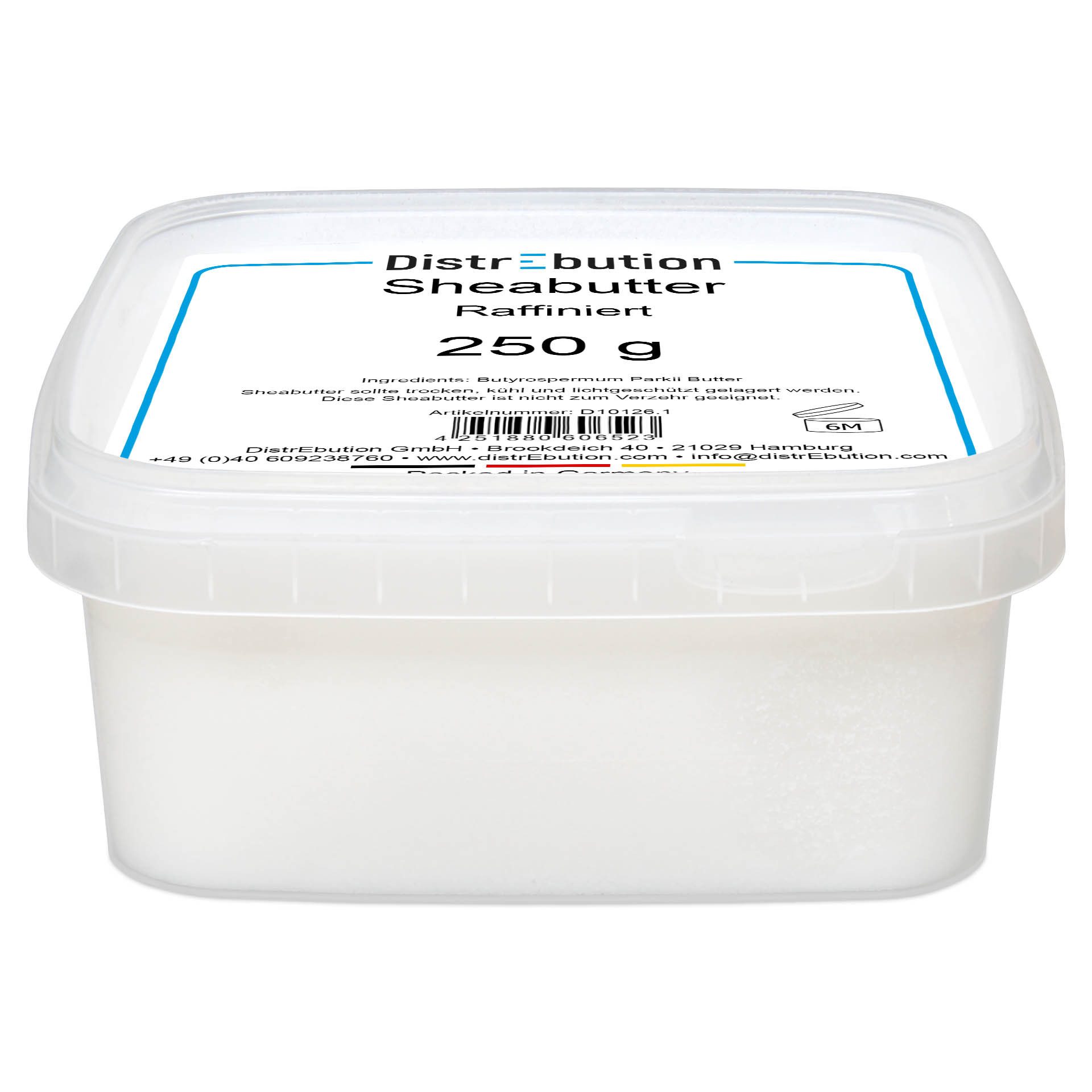 DistrEbution Hautcreme Sheabutter Raffiniert Vegan Natürliche Kosmetik