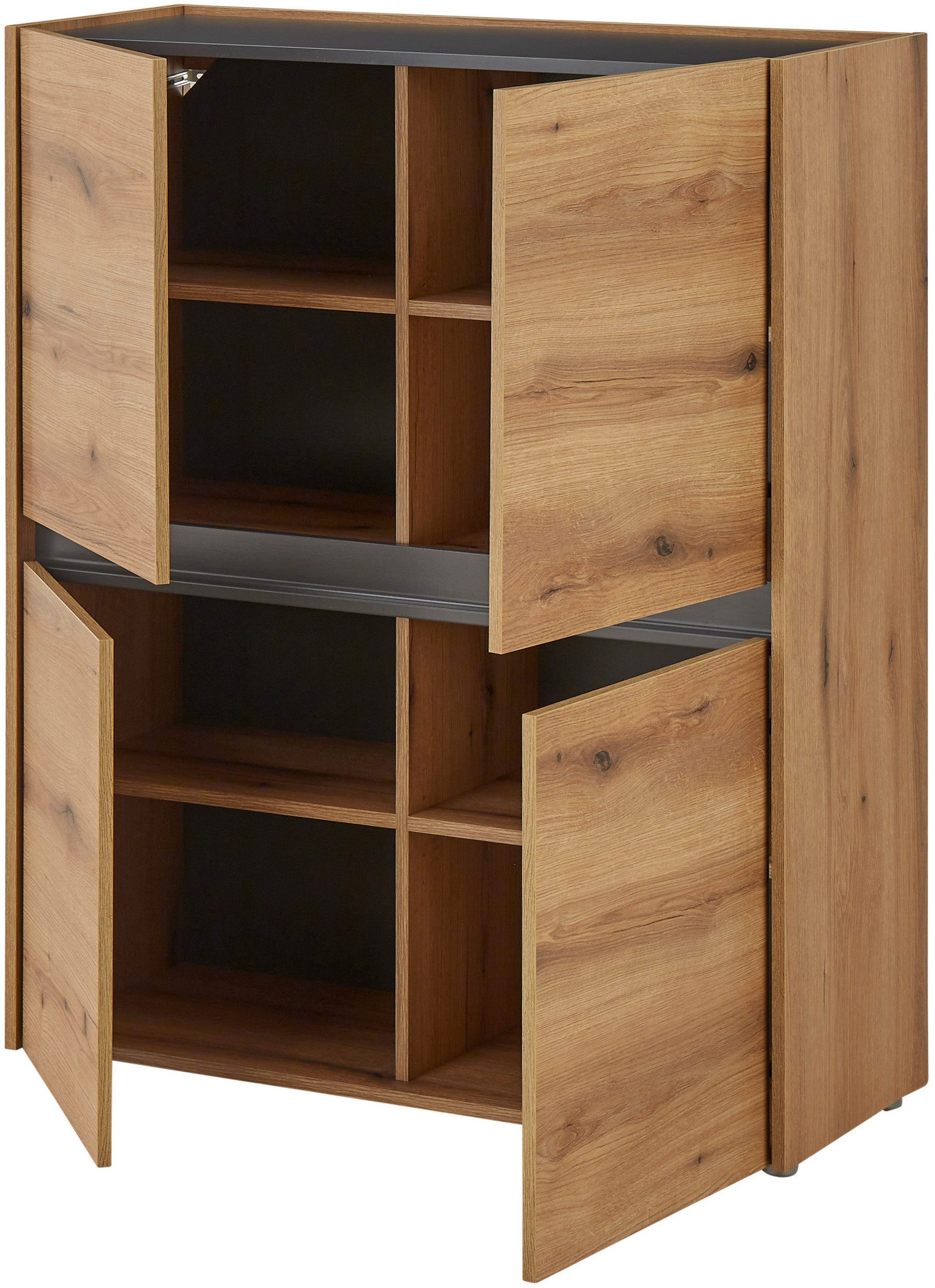 Home affaire Wohnwand City/Giron, (Set, 5-St)