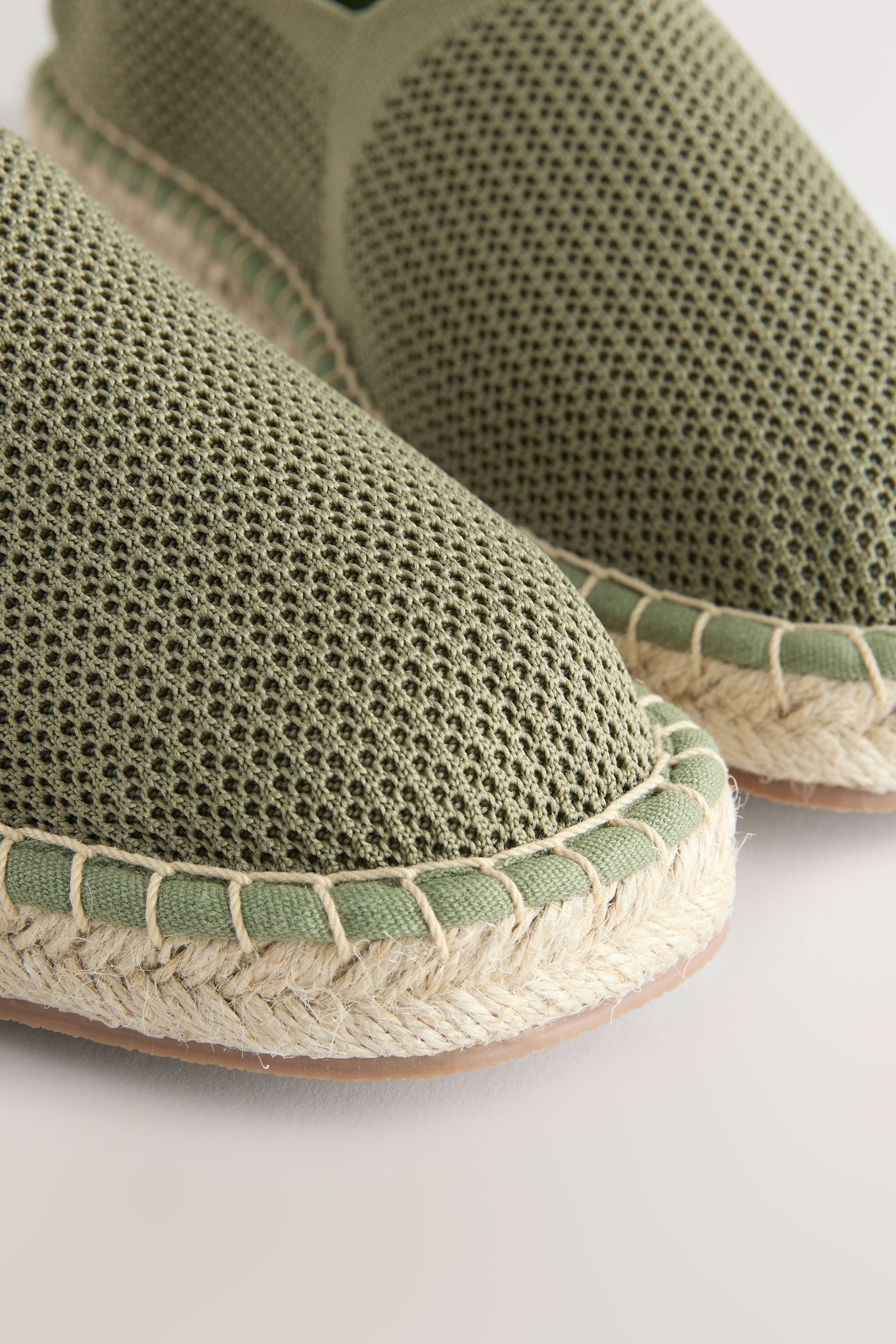 Next Bequeme Espadrilles mit Strick und Stretch Espadrille (1-tlg)
