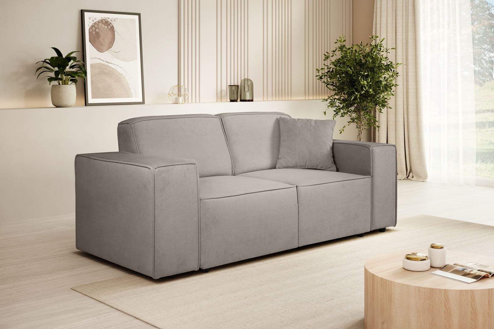 Beautysofa Sofa PEDRO II, 2-Sitzer, ohne günstig online kaufen